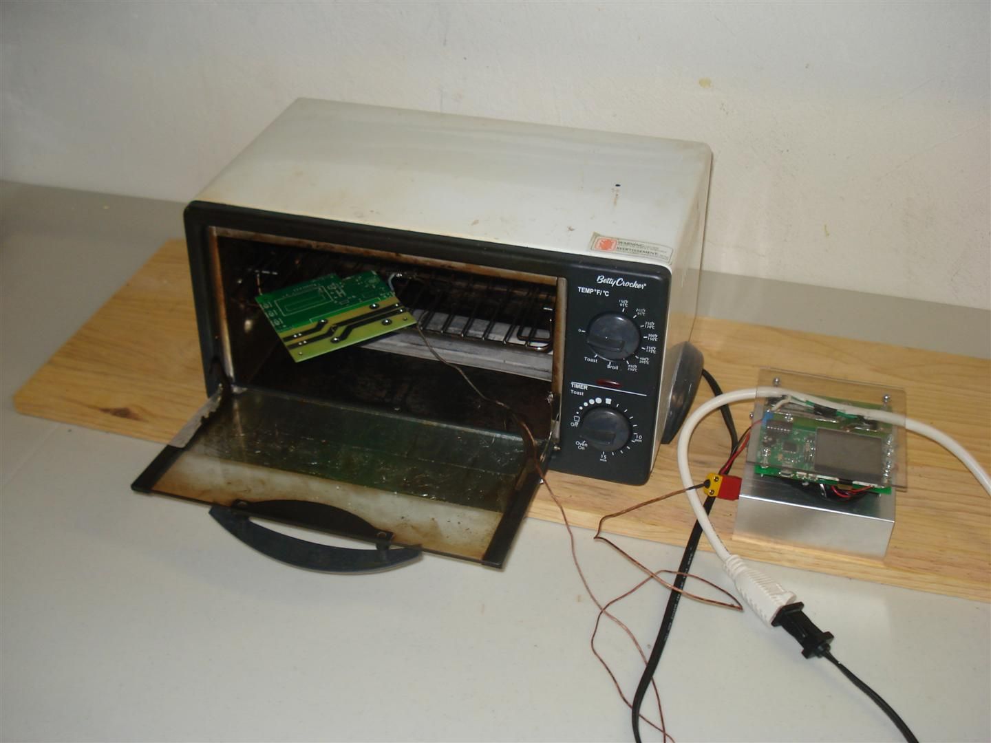Hack a Toaster Oven for Reflow Soldering 19 Steps (with Pictures