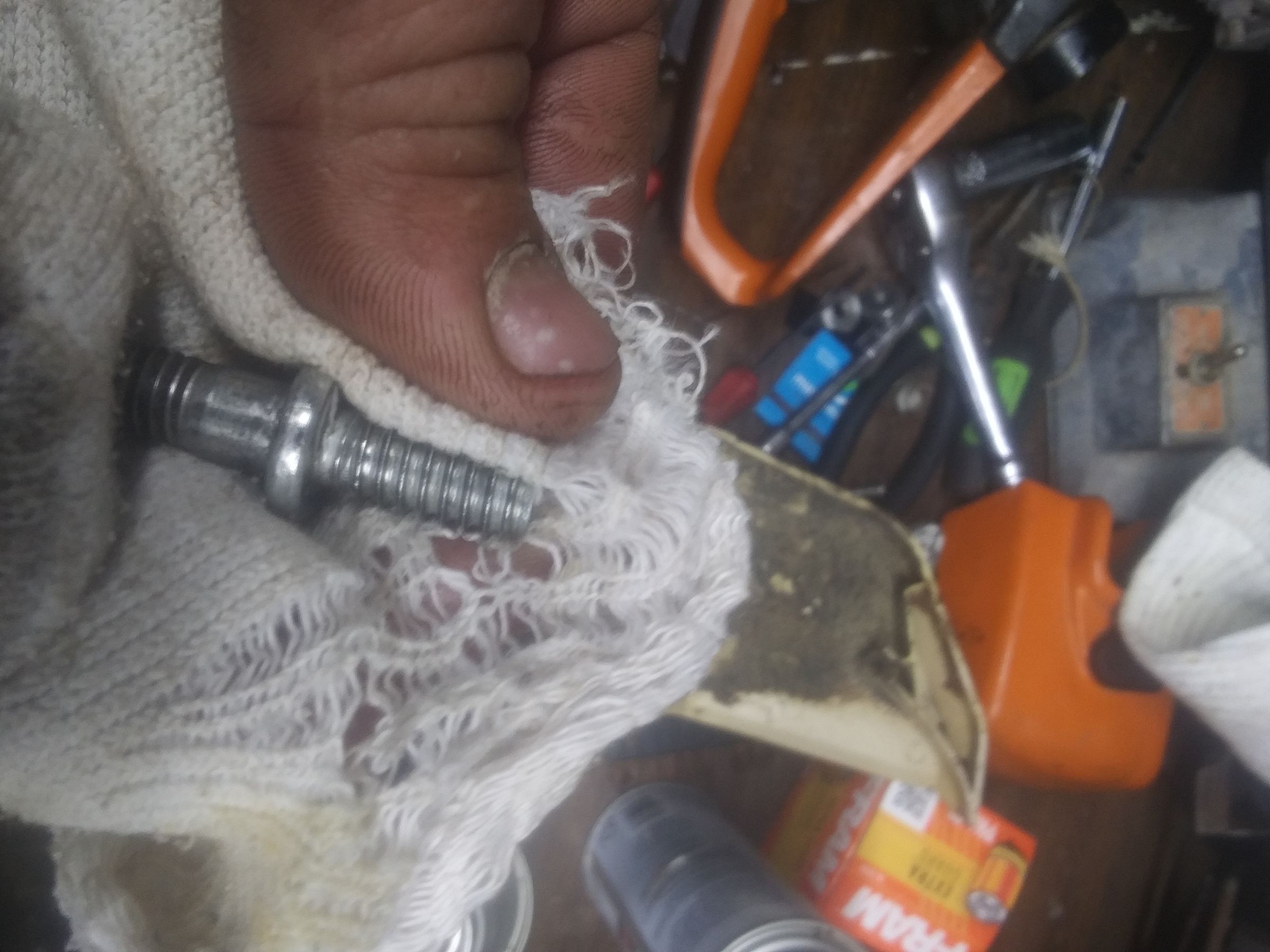 How to Fix Stripped Bar Stud Holes on a Stihl MS250 Chainsaw 4 Steps