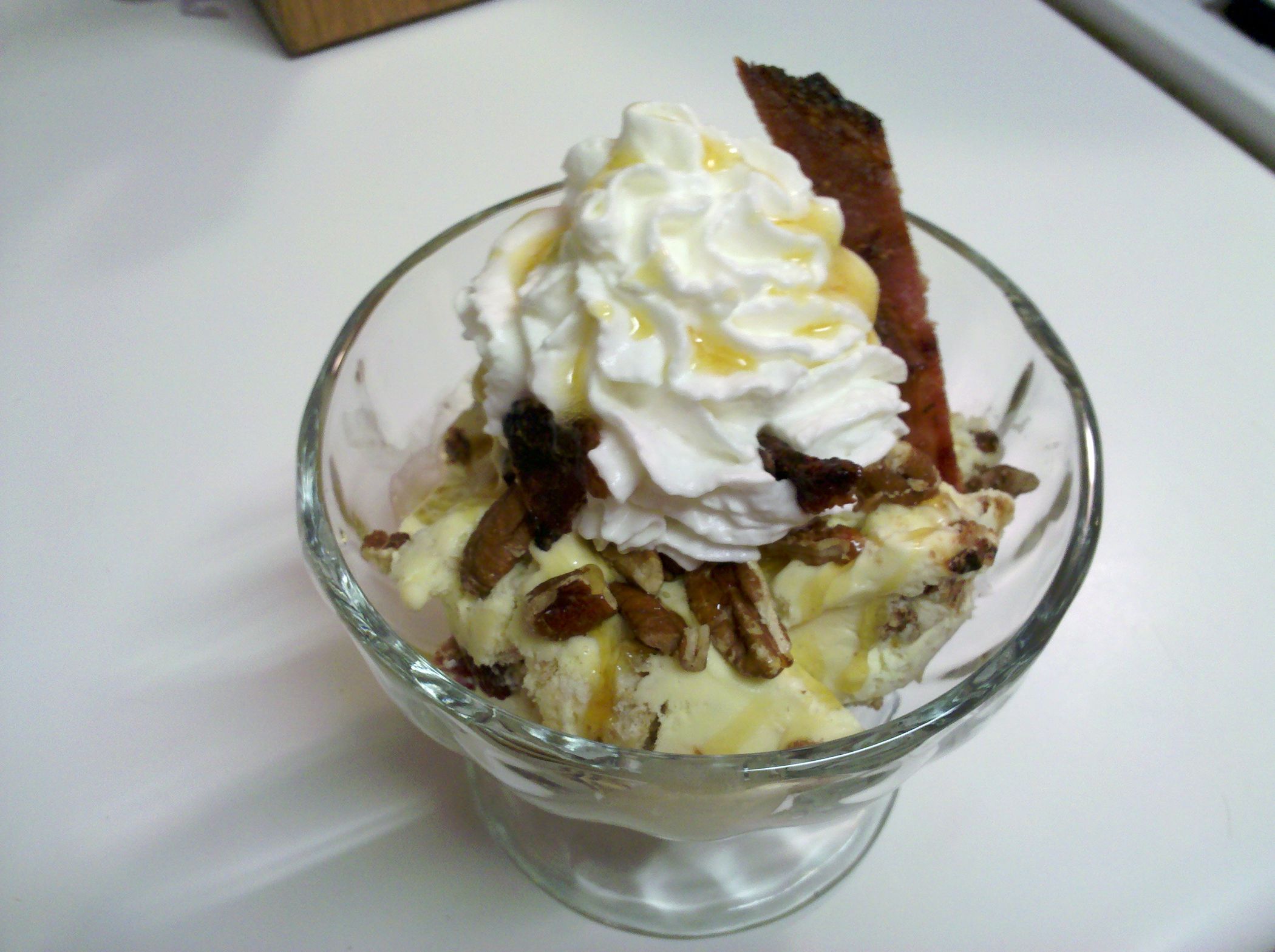 Pancake Breakfast Ice Cream Sundae 6 Steps (with Pictures