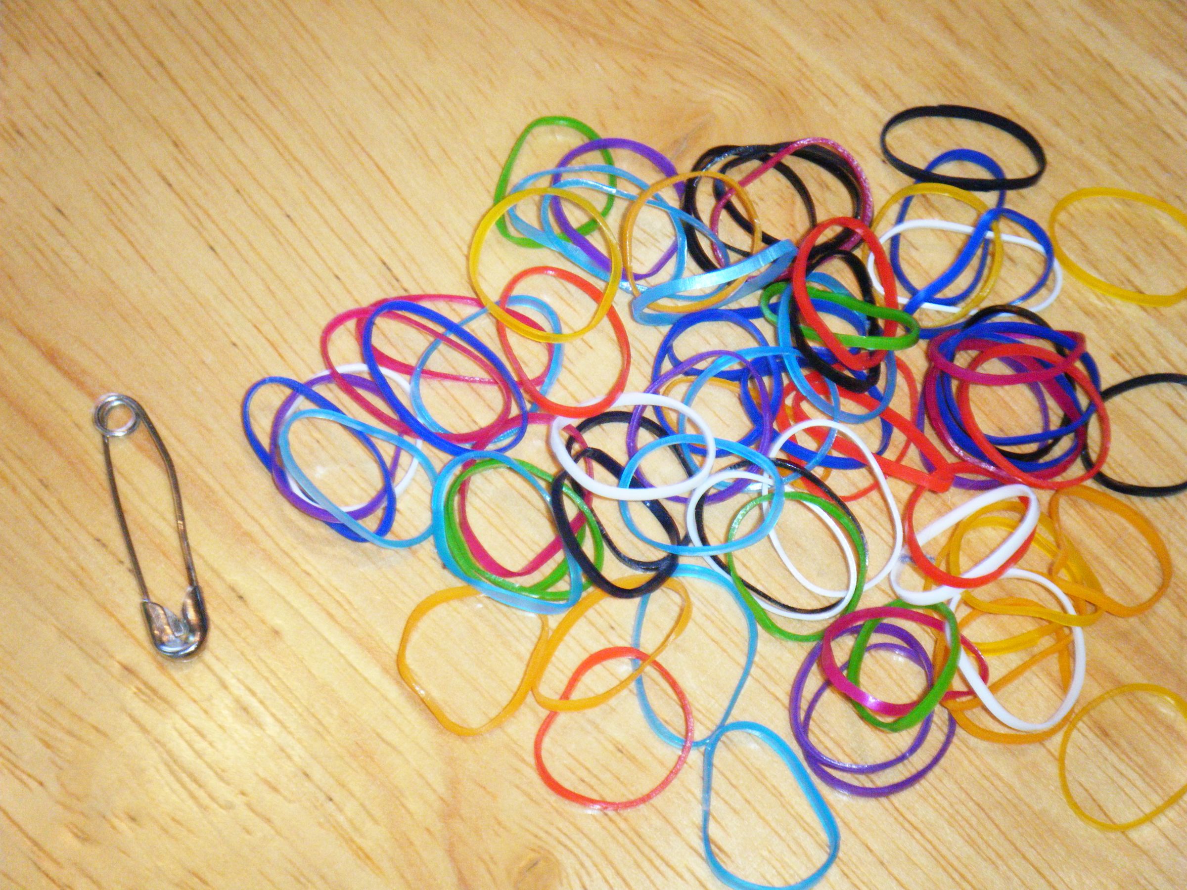 Rubberband Friendship Bracelets 6 Steps Instructables
