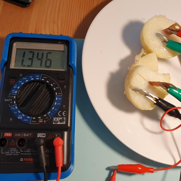 Power From Cooked Potato