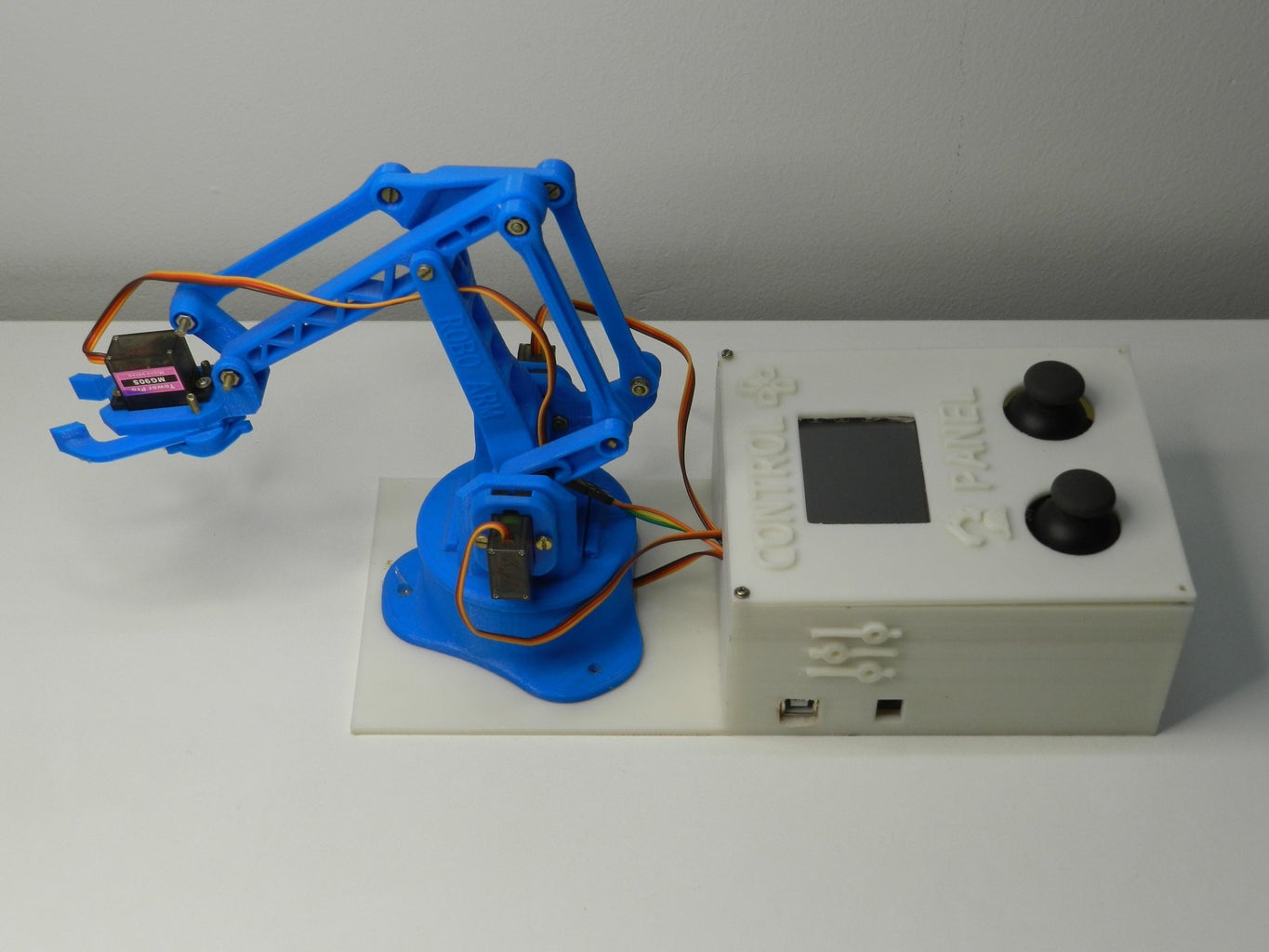 Automated Robotic Arm That Learns | Ft. Tinkercad, Arduino Mega ...