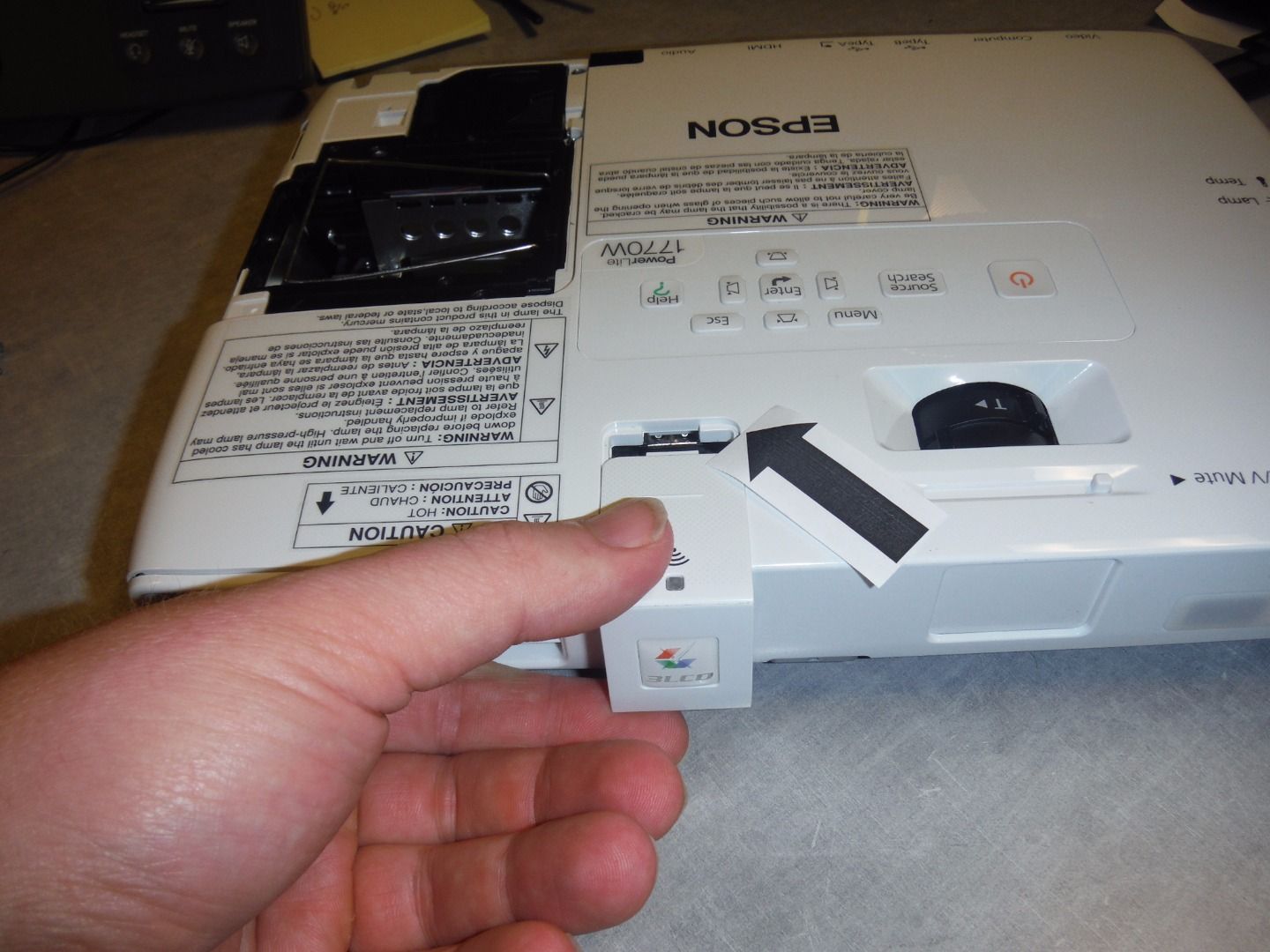 Epson 1770W LCD Projector Overheating? Repair It! 8 Steps (with Pictures) Instructables