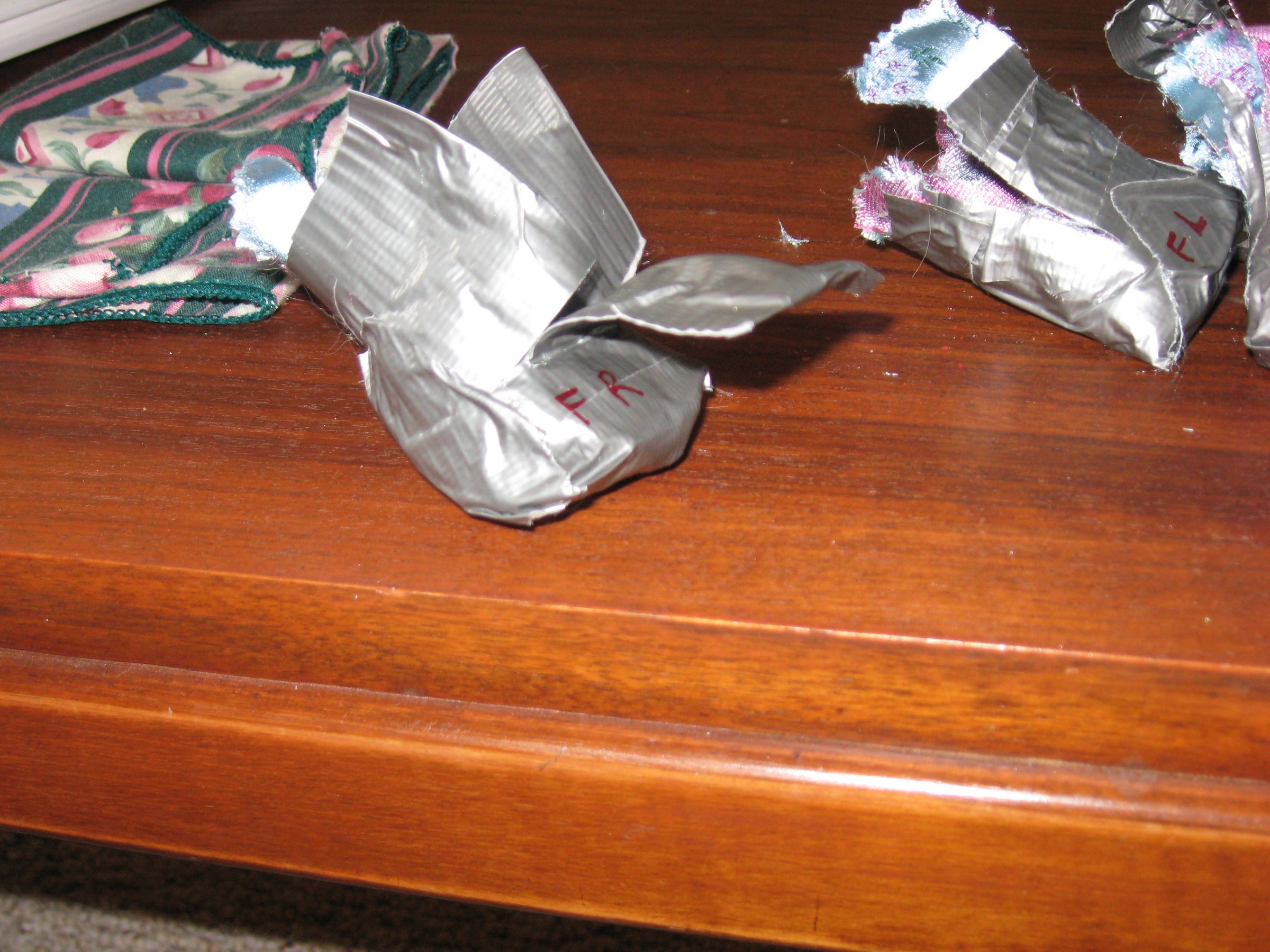 DIY Cool and Cheap Little Dog Sneakers or Boots From Duct Tape 8 Steps Instructables