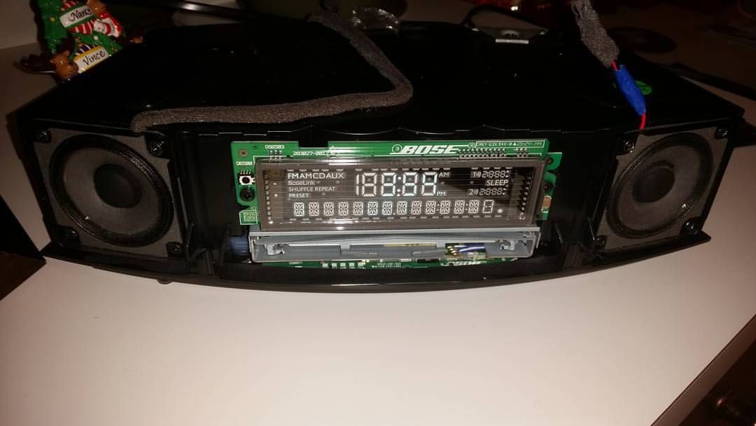 Blown Speaker in a Bose Wave Radio II 