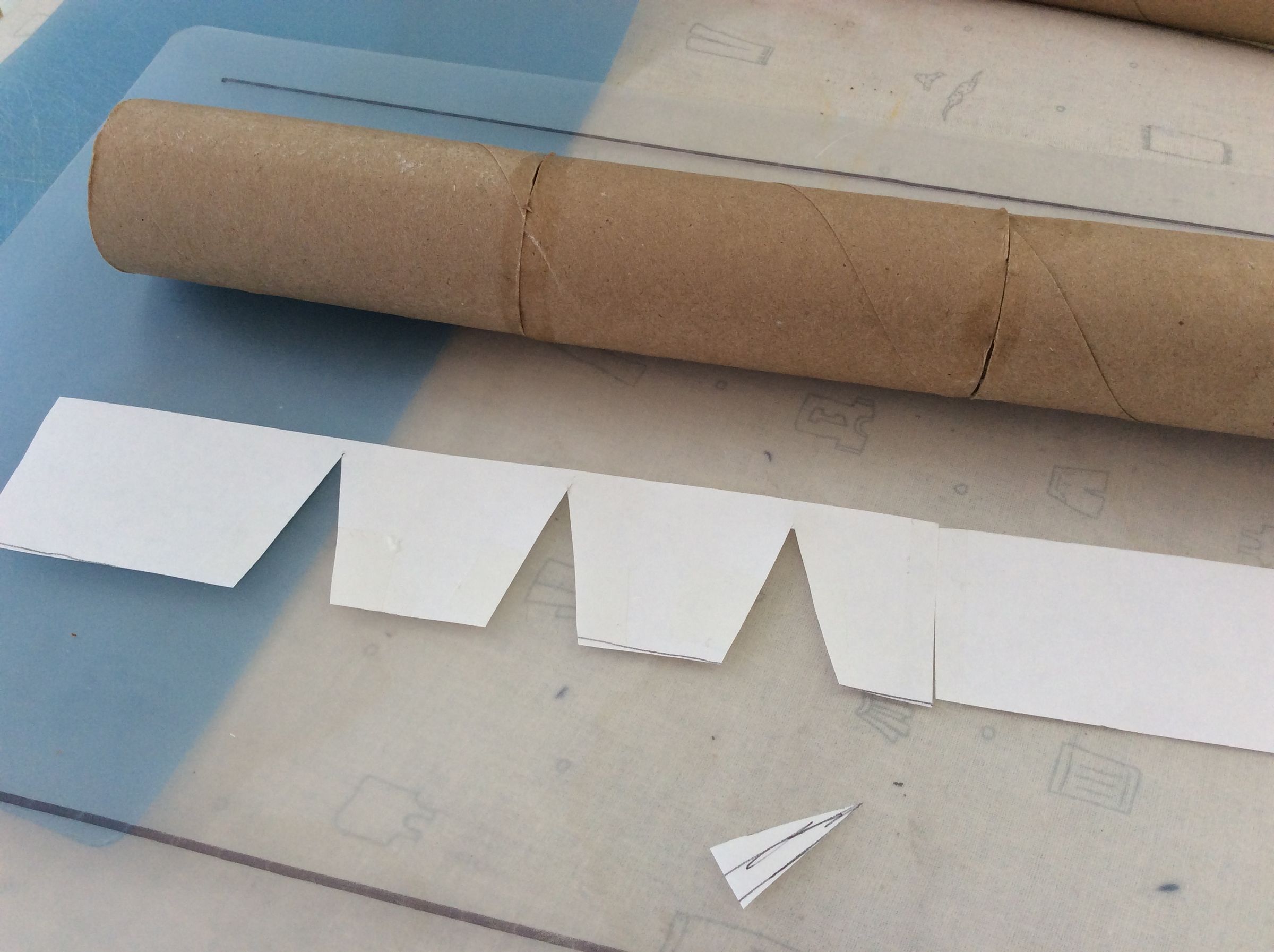 Large Cardboard Candy Canes 9 Steps Instructables