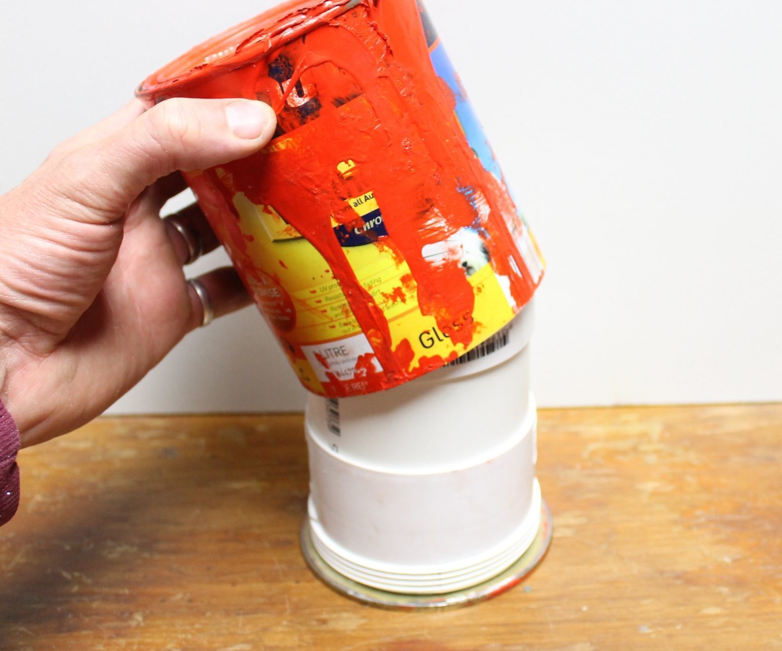 Old Paint Can Secret Stash
