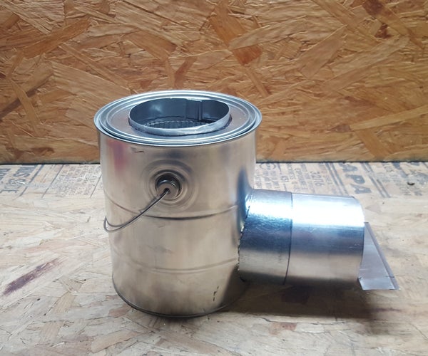 Under $20 Rocket Stove/Heater