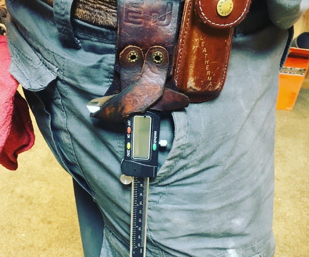 Custom Leather Caliper Holster 8 Steps (with Pictures) Instructables