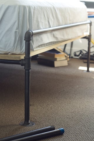 A Soft Pipe Bed Frame 3 Steps With Pictures Instructables A Soft Pipe Bed Frame 3, Pipe Bed Frame Queen