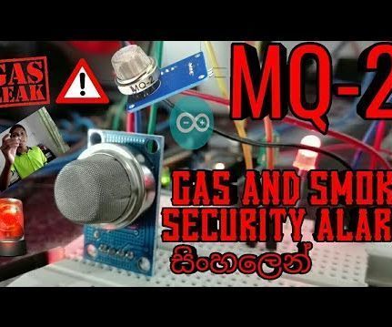 DIY guide for Arduino MQ-2 Smoke and Gas Sensitive Security Alarm with step-by-step instructions