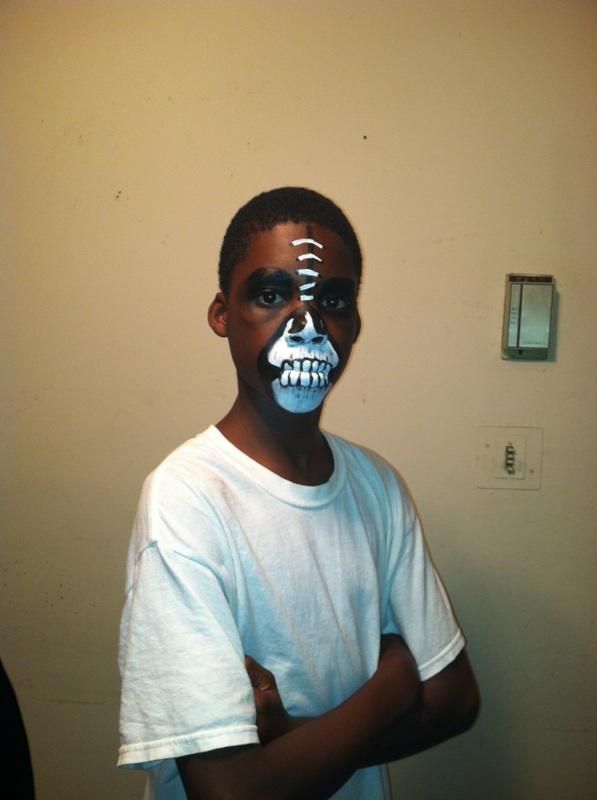 skeleton face DIY Project DIY Project Image
