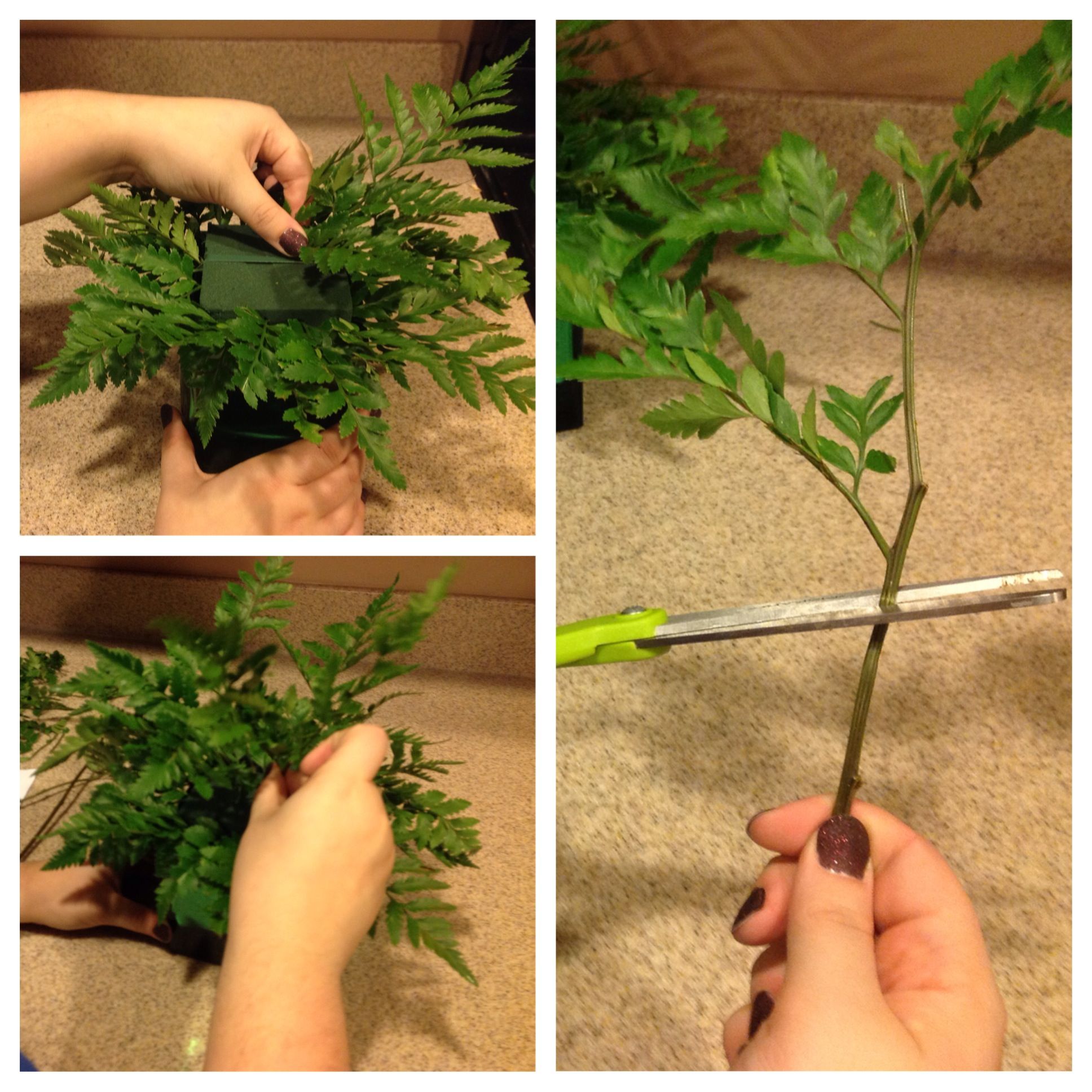 How to Make a Christmas Flower Arrangement 13 Steps (with Pictures
