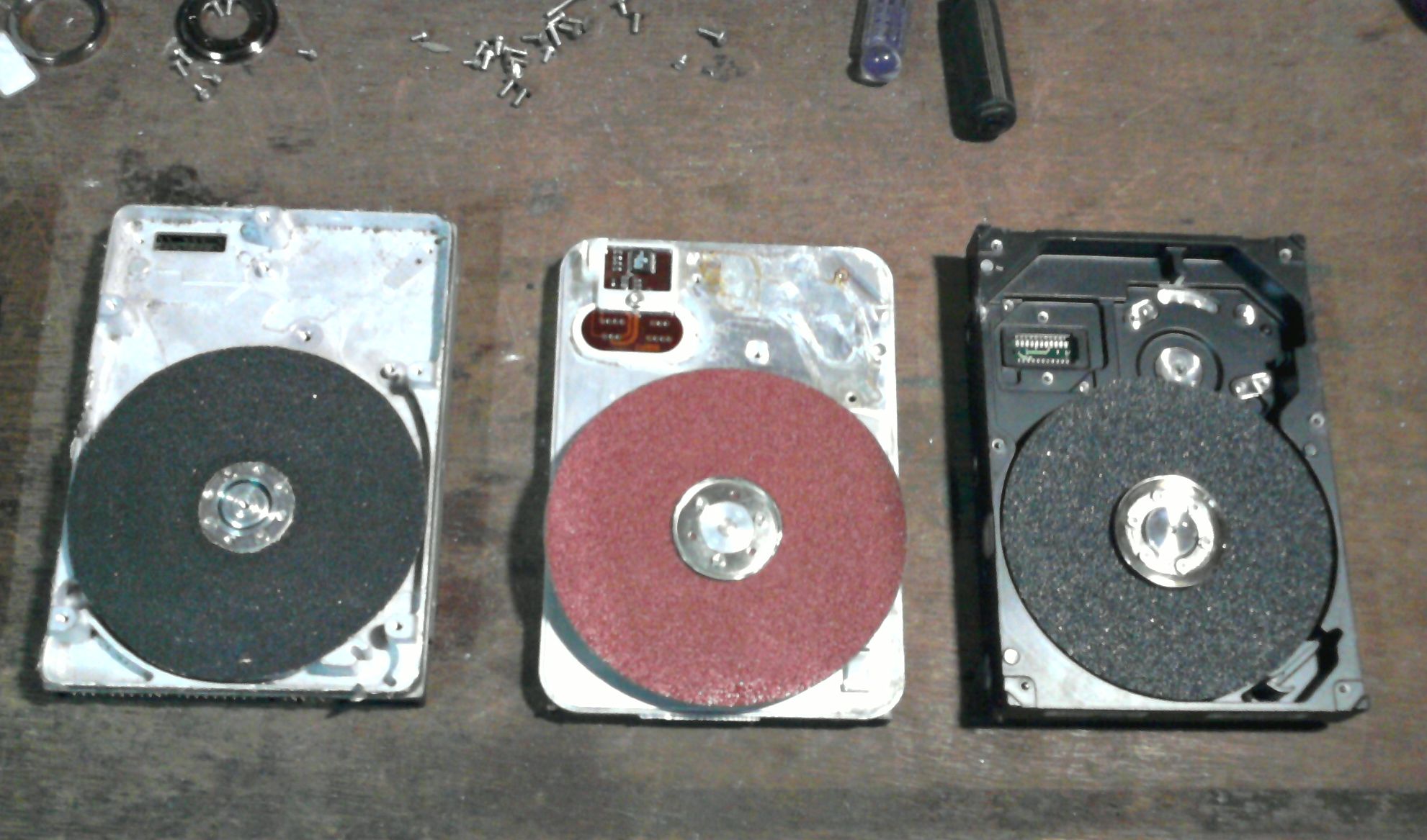 Turn Your Junk Hard Disk Into a Tool Grinder 7 Steps Instructables