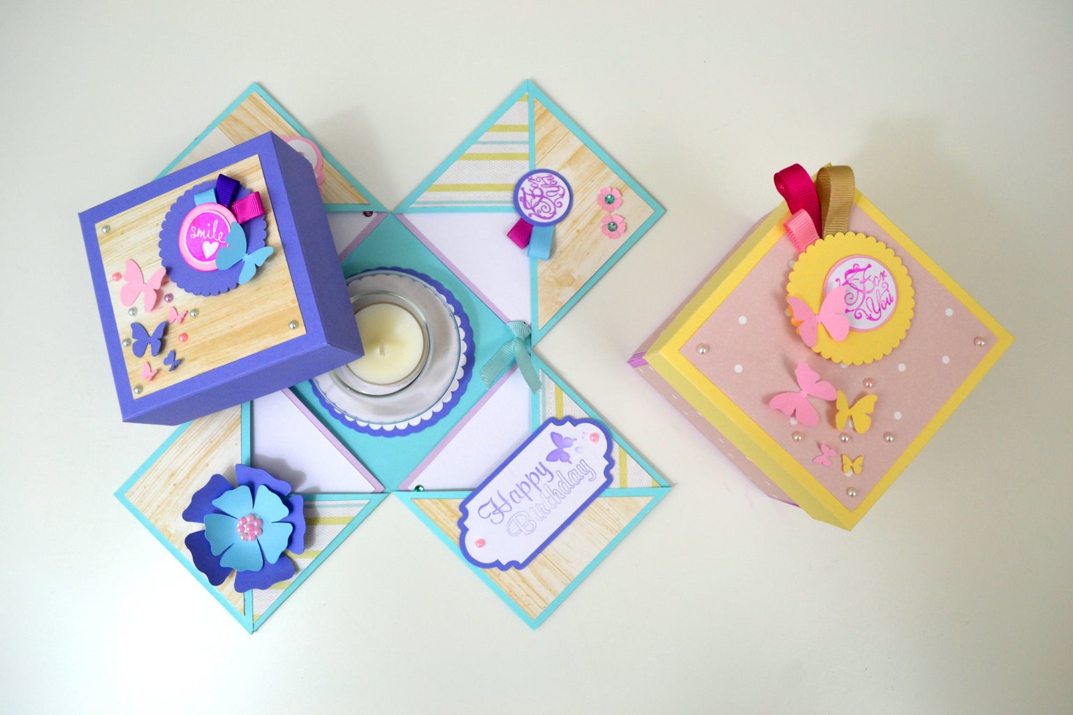 How to Make an Exploding Box Using Cricut Explore Air 2 - DIY Kit ...