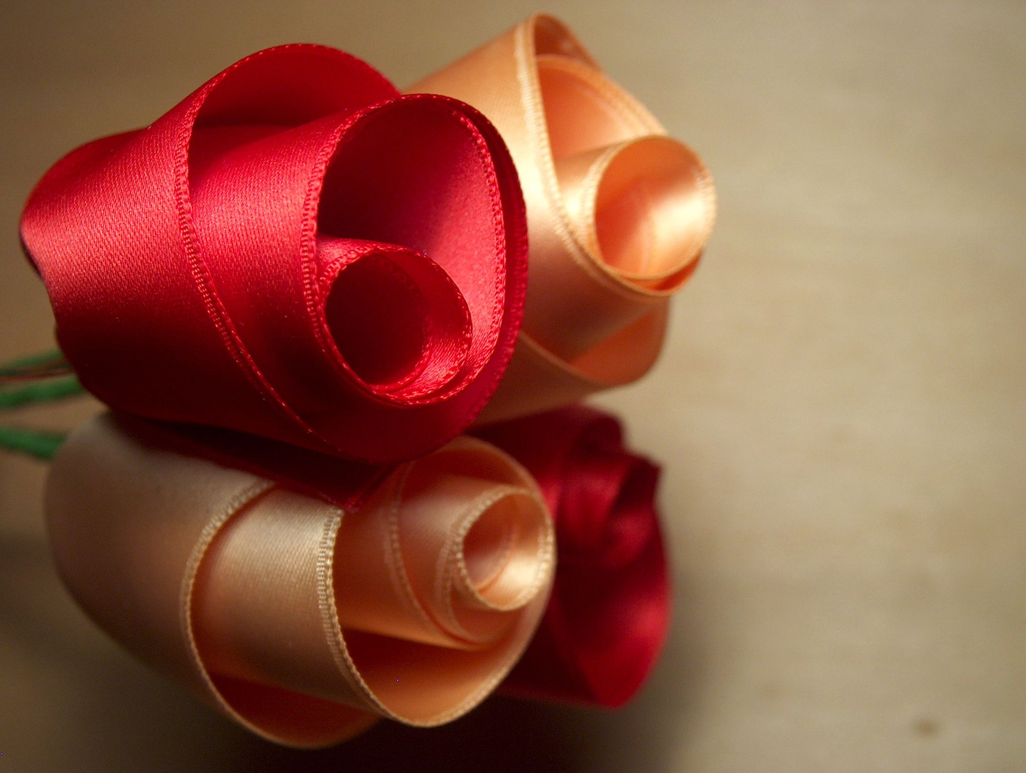 Ribbon Roses 5 Steps (with Pictures) Instructables
