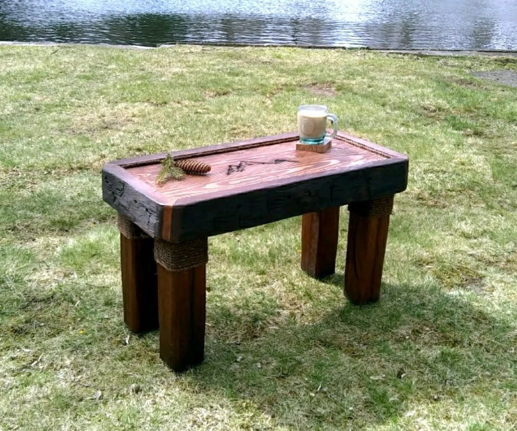 200-yr-old barnwood coffee table DIY Project DIY Project Image