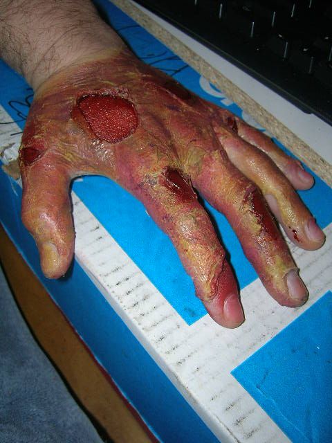 zombie skin and wounds DIY Project DIY Project Image