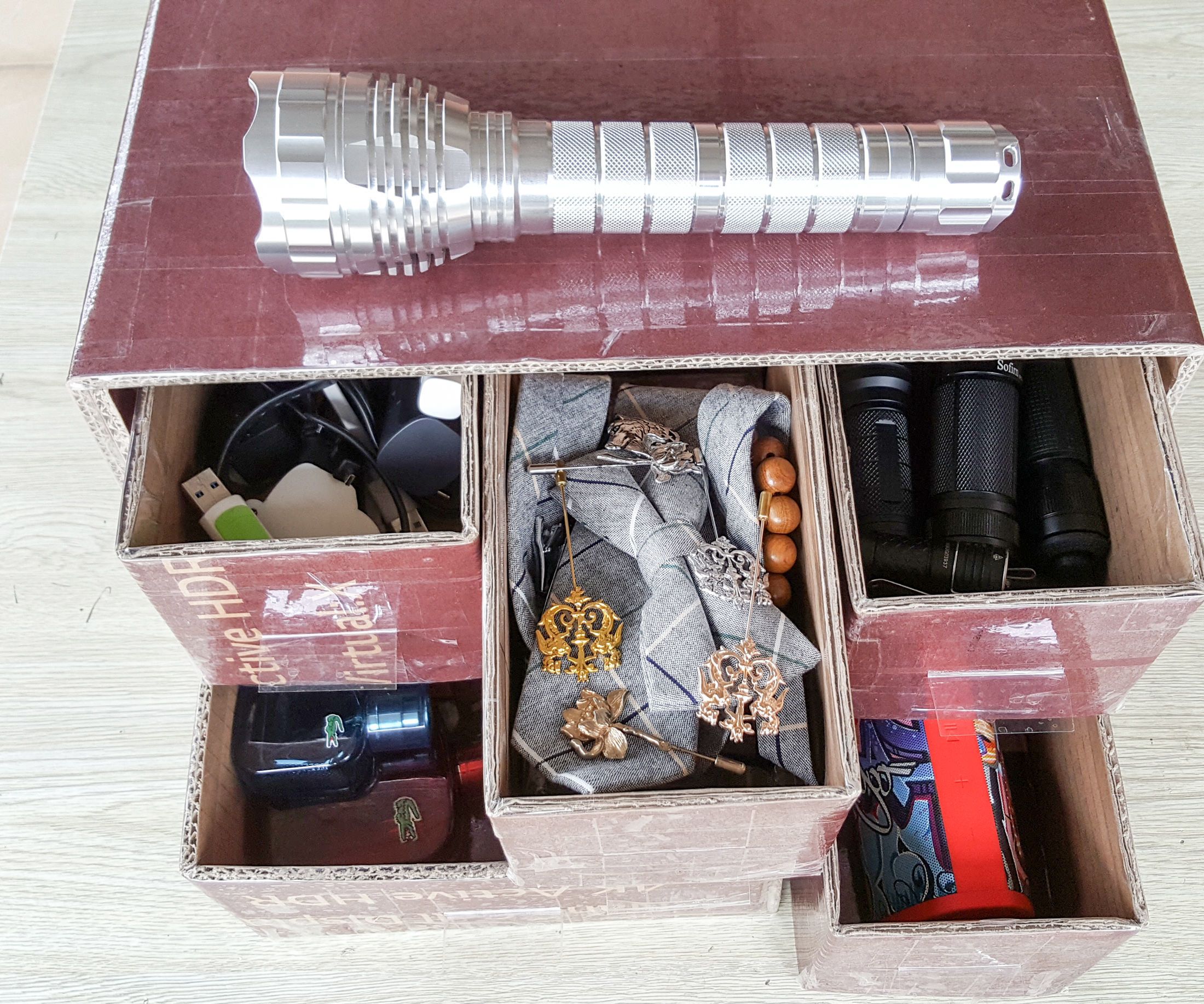 DIY guide for DIY - Storage Box With Cardboard with step-by-step instructions