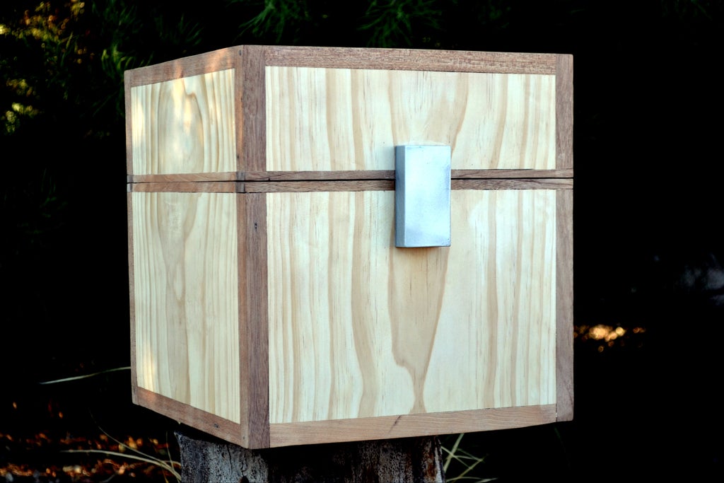 How To Real Life Wooden Minecraft Chest 16 Steps With Pictures Instructables Real Life Wooden Minecraft Chest, How To Build A Wooden Coat Tree In Minecraft