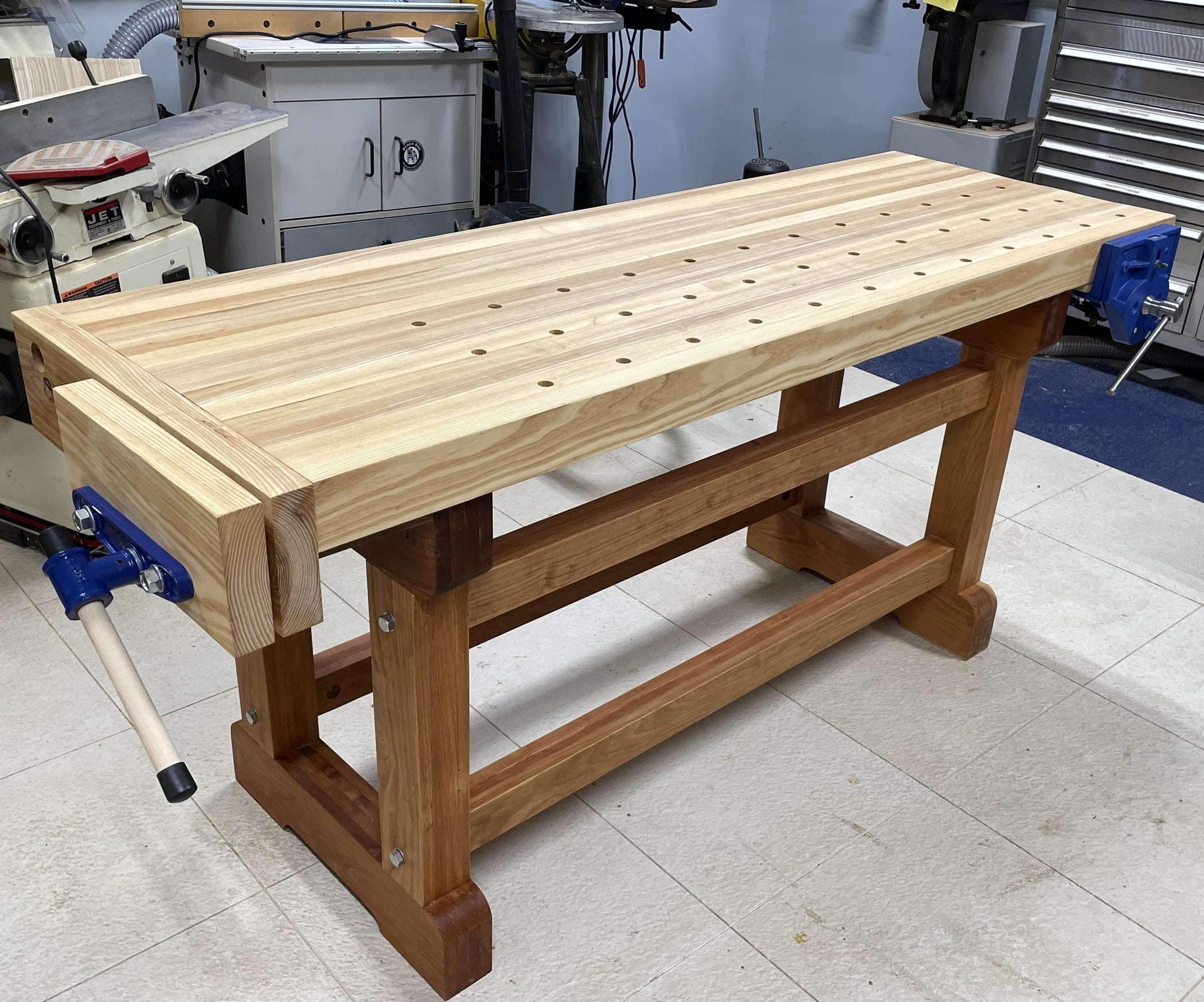 An Upgraded Woodworking Bench 16 Steps (with Pictures) Instructables