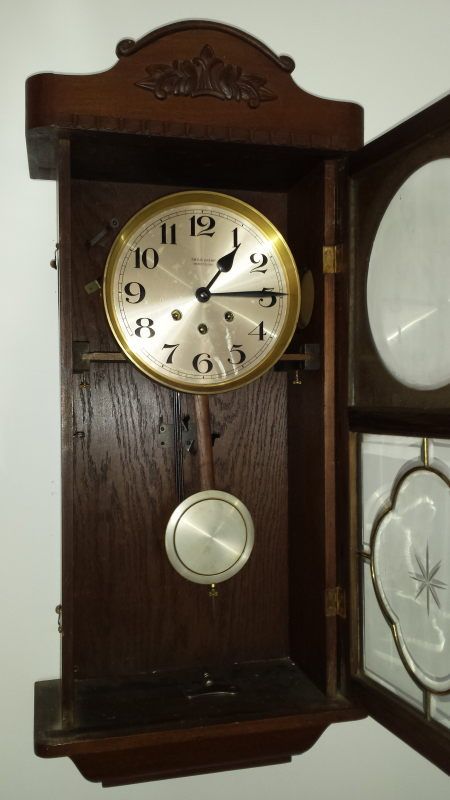 diy repairing the suspension spring of an vintage antique wall clock 14 steps instructables