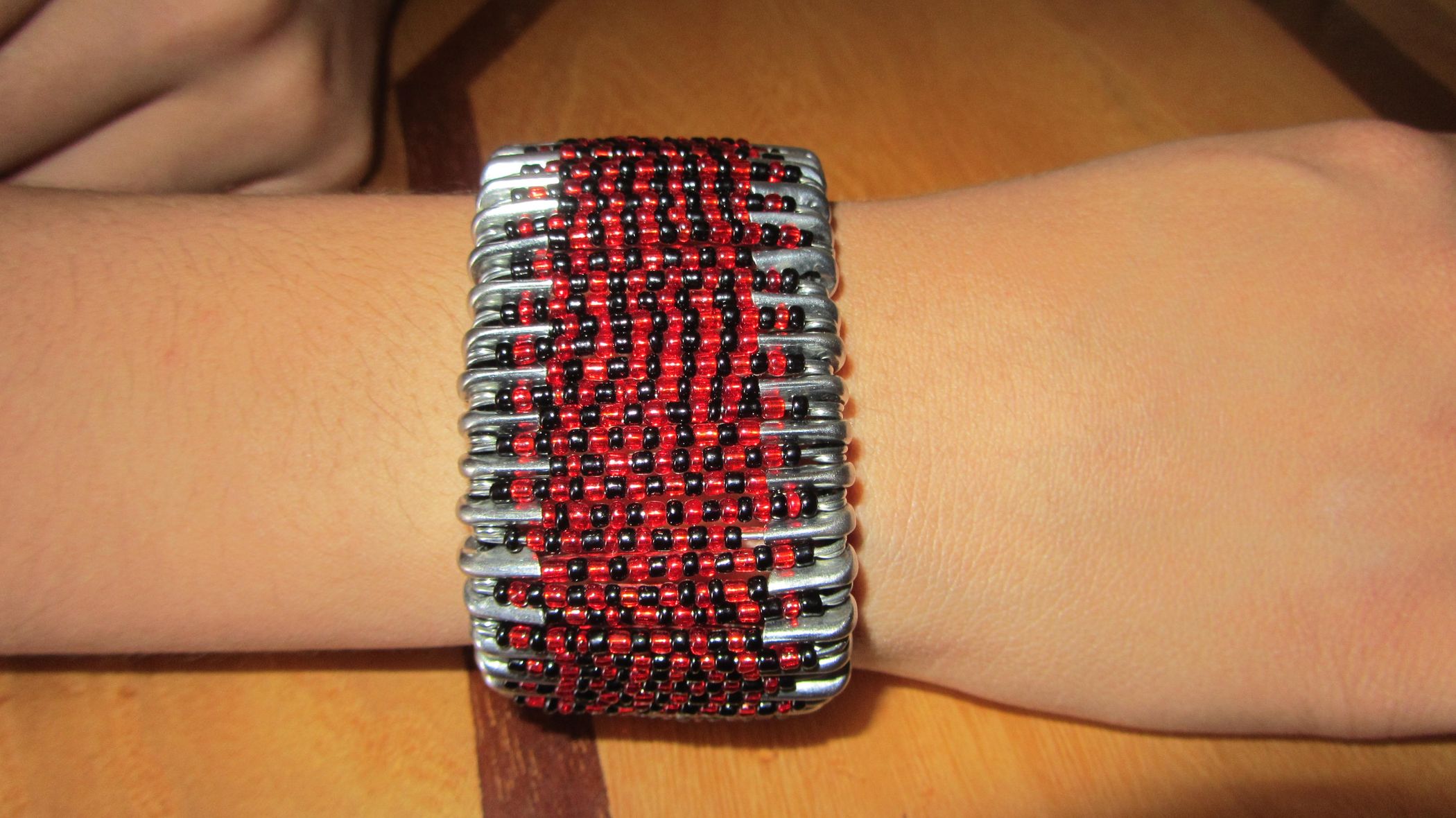 Beads Woven Bracelet 6 Steps Instructables