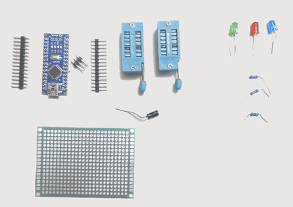 Compact Attiny 13/85/84 Programmer Using Arduino Nano : 6 Steps ...