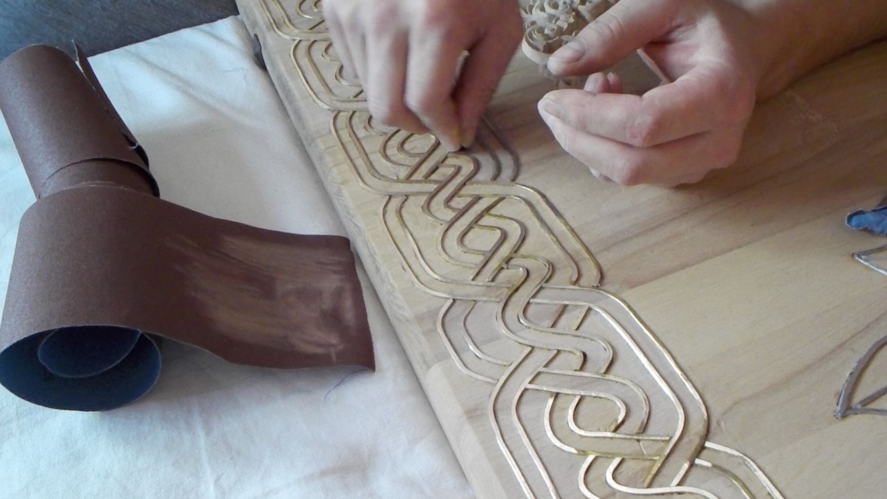 Cool Metal Inlays. Brass and Aluminum Inlay. New Inlay Techniques. : 7 ...