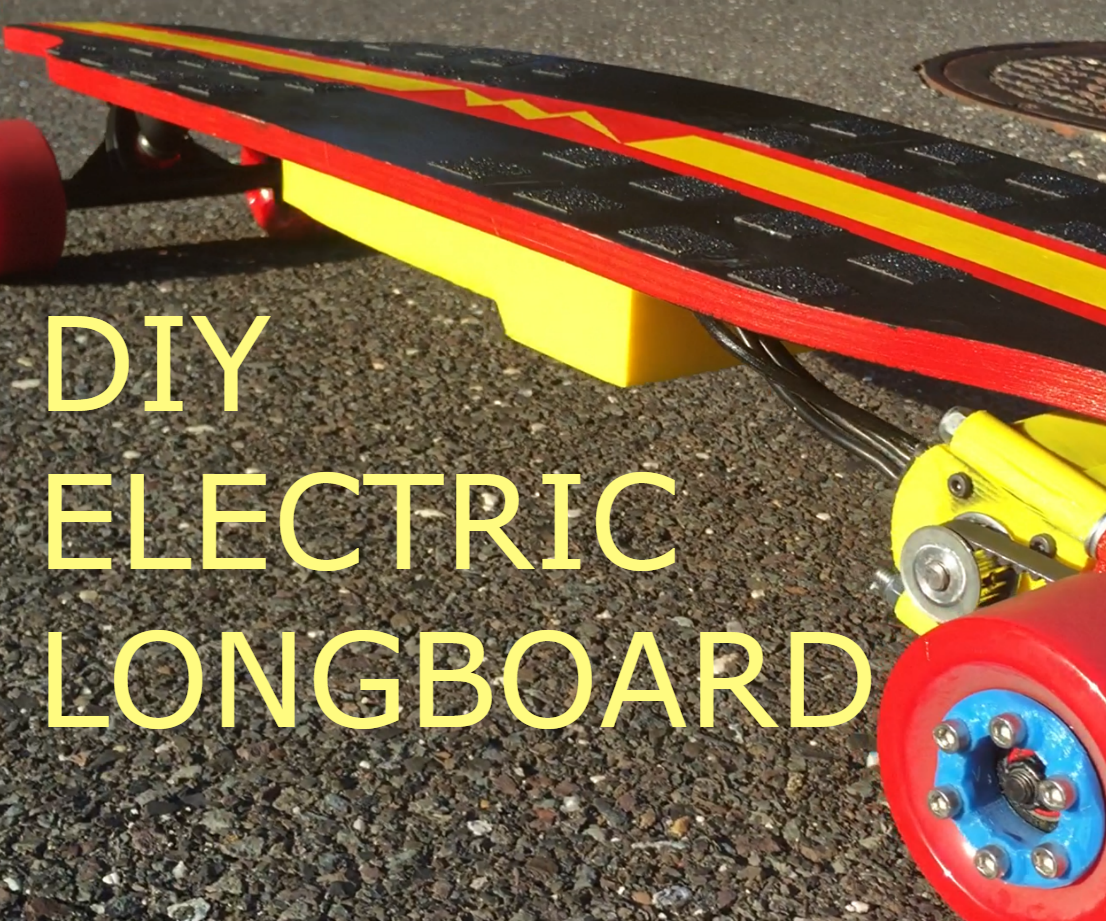 Electric Longboard 20mph 10 Miles 9 Steps (with Pictures