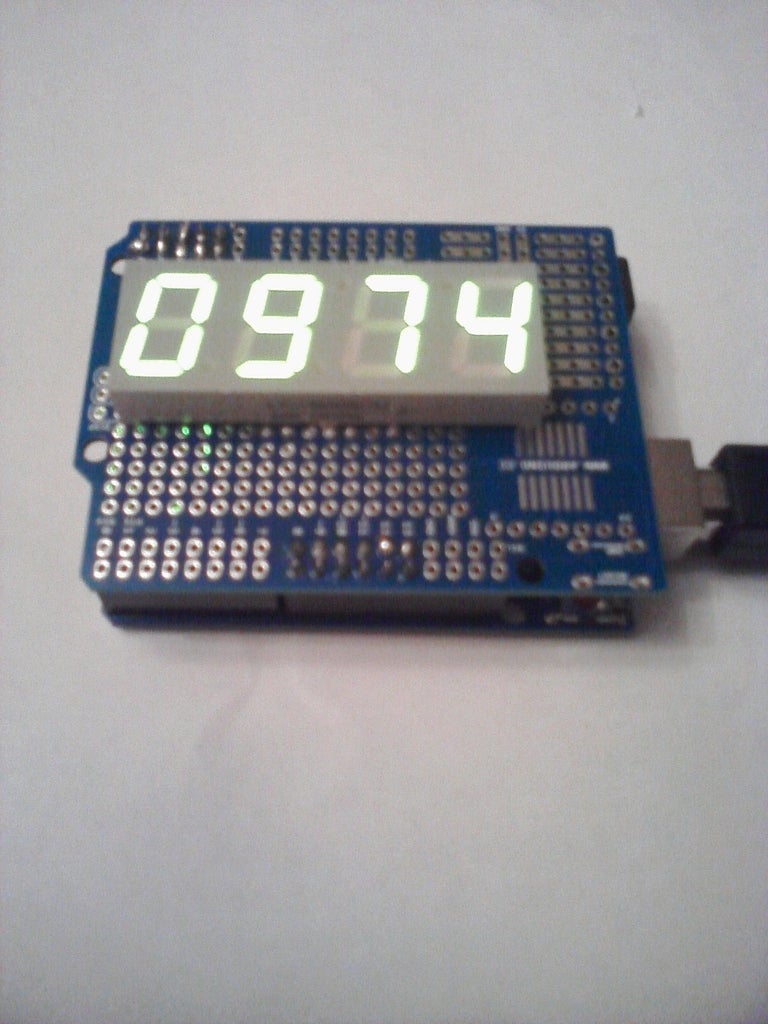 4-Digit Arduino Counter : 13 Steps - Instructables