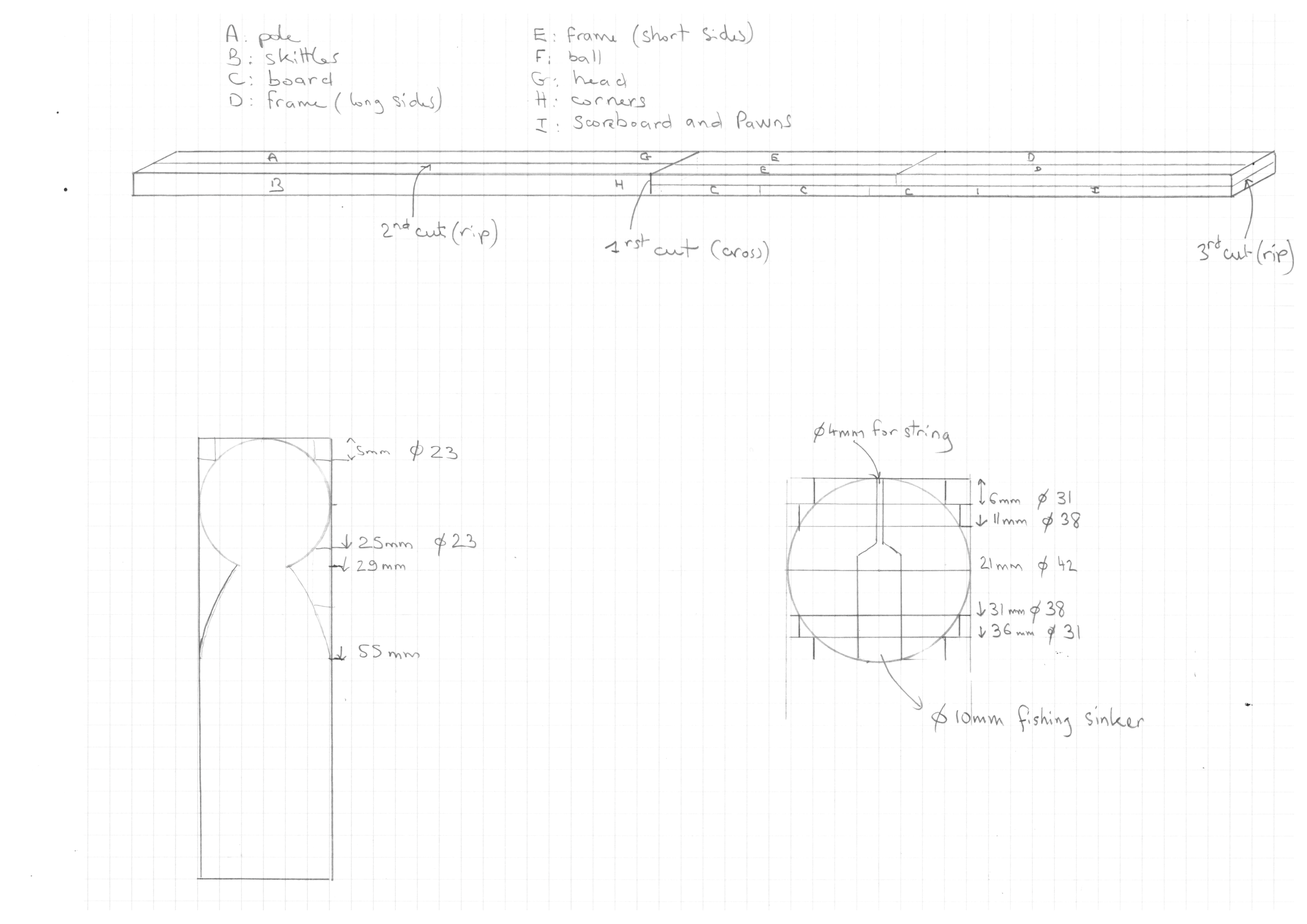Table Skittles From 2x4 12 Steps (with Pictures) Instructables