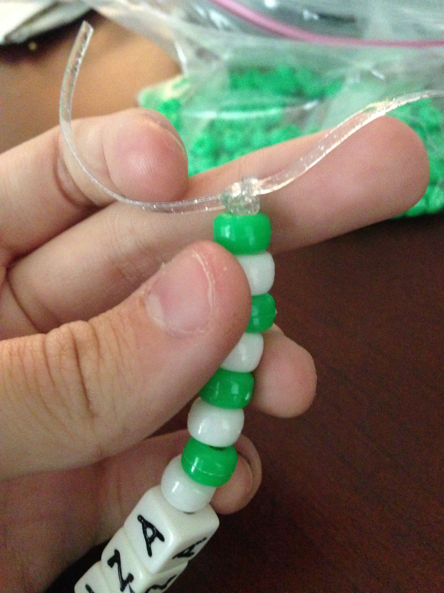 Bead Keychain 7 Steps Instructables