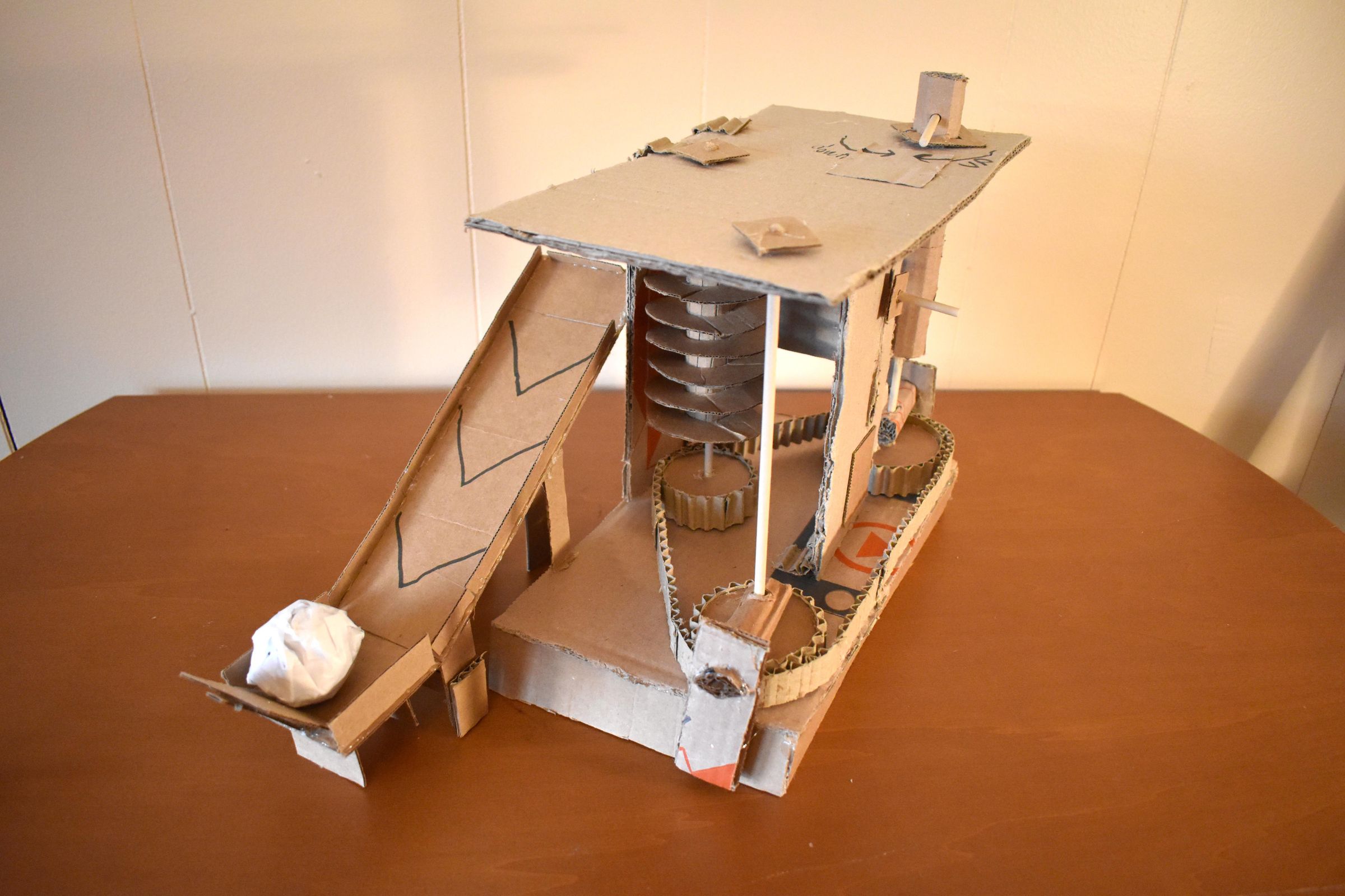 100 Cardboard Compact 6 Simple Machines. 4 Steps (with Pictures
