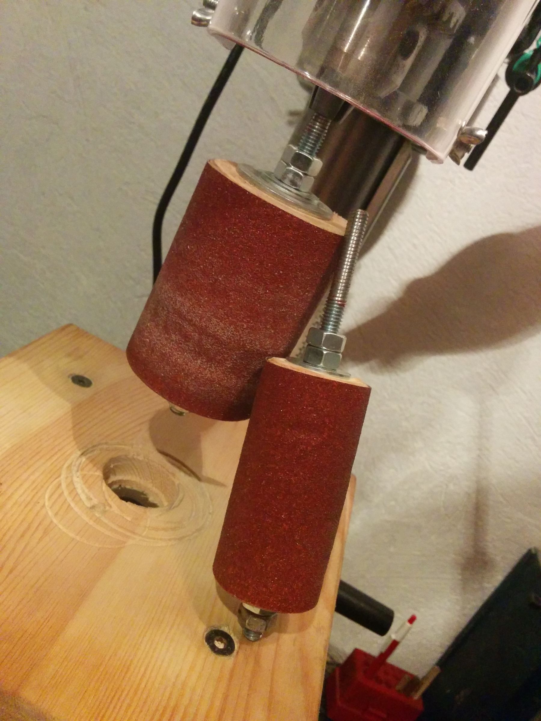 Drill Press Sanding Drums 4 Steps Instructables