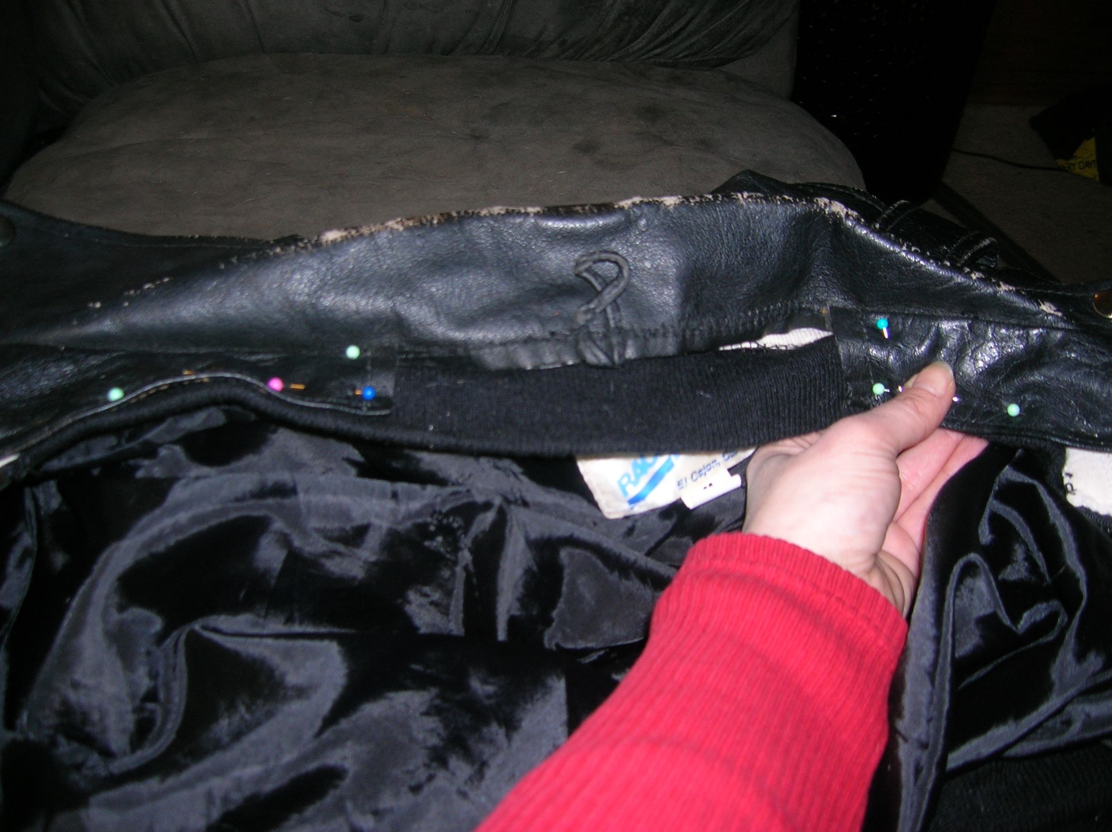 How to Repair a Leather Jacket by Hand 6 Steps Instructables