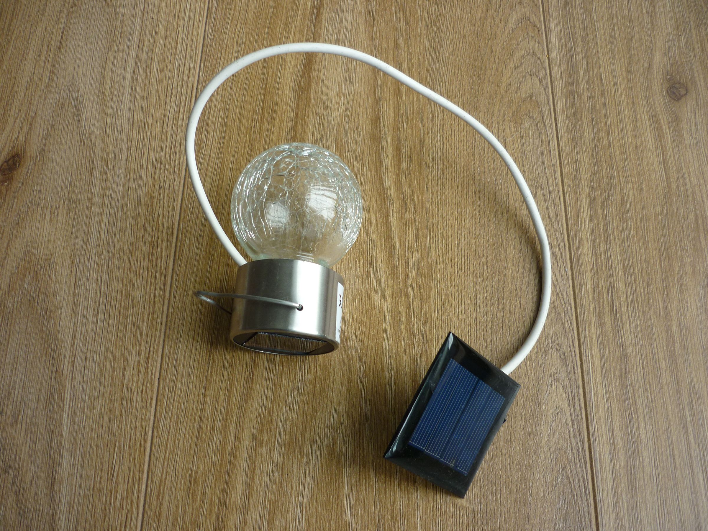 How to Convert an Outdoor Solar Light to an Inside Night Light 7