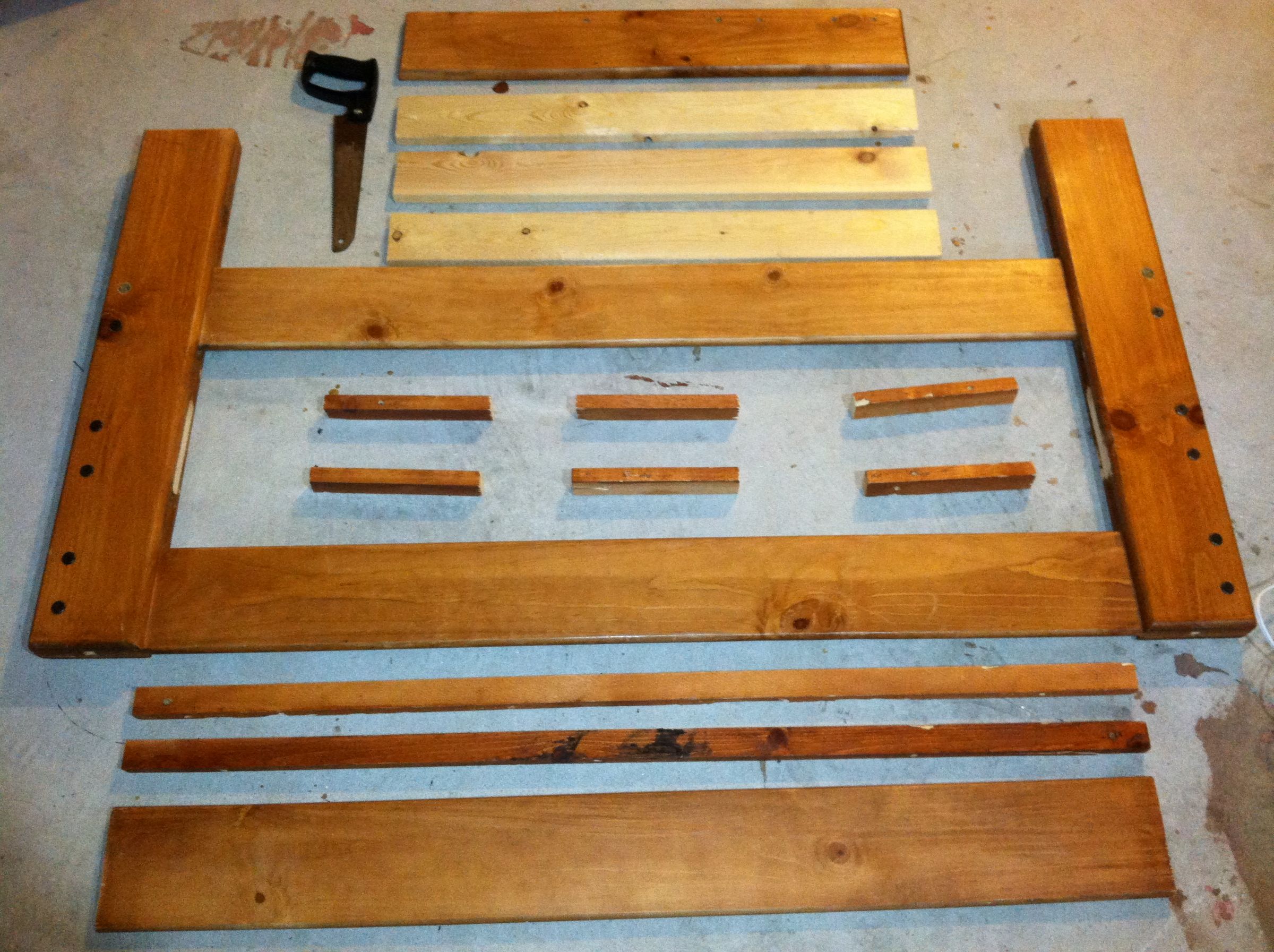 Upcycled Bunk Bed Workbench 5 Steps (with Pictures) Instructables
