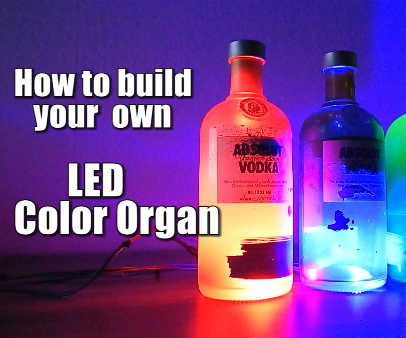 DIY guide for How to Build Your Own LED Color Organ || Arduino || MSGEQ7 with step-by-step instructions