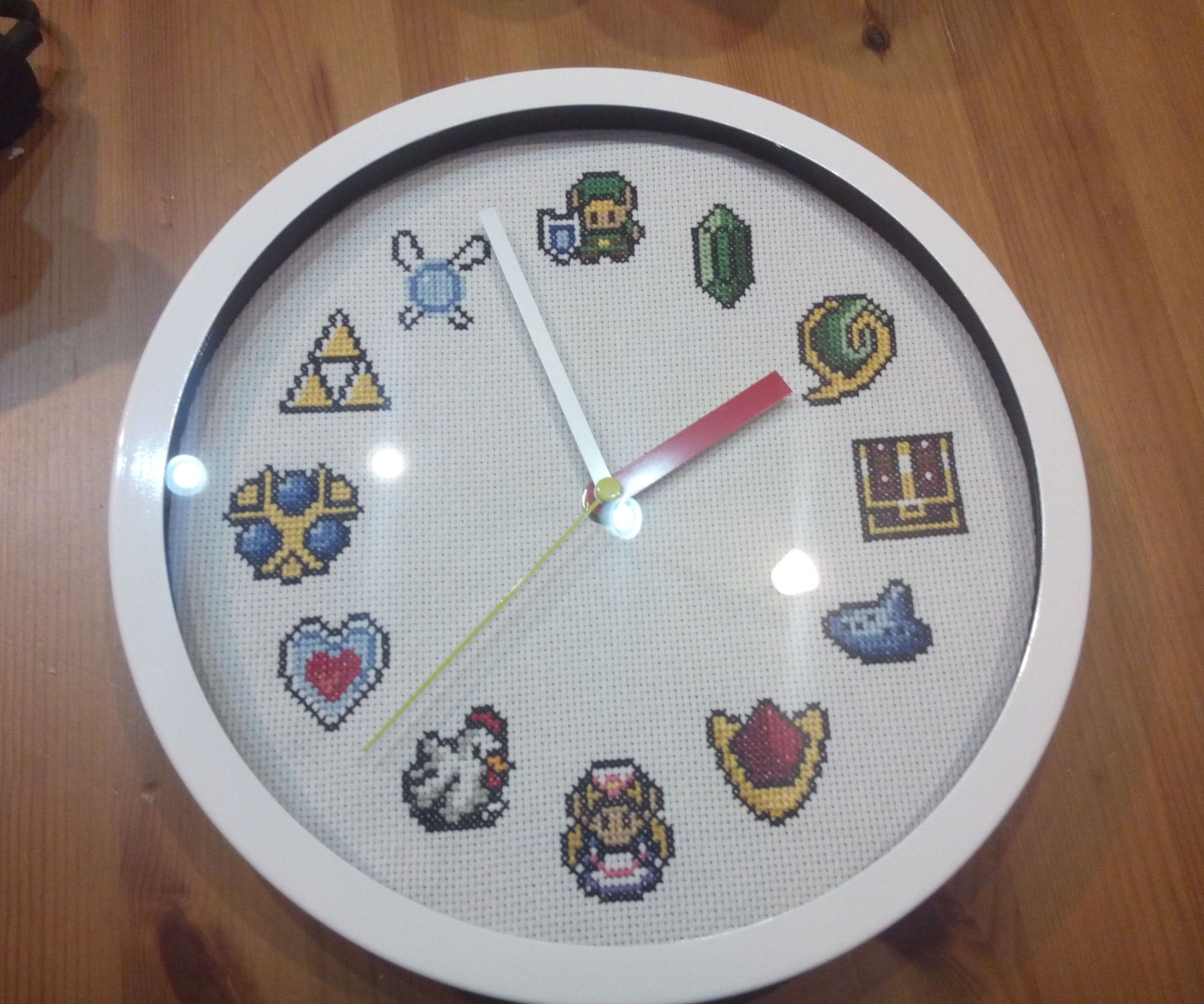 Boo O'Clock - How to Cross-Stitch a Custom Clock Face