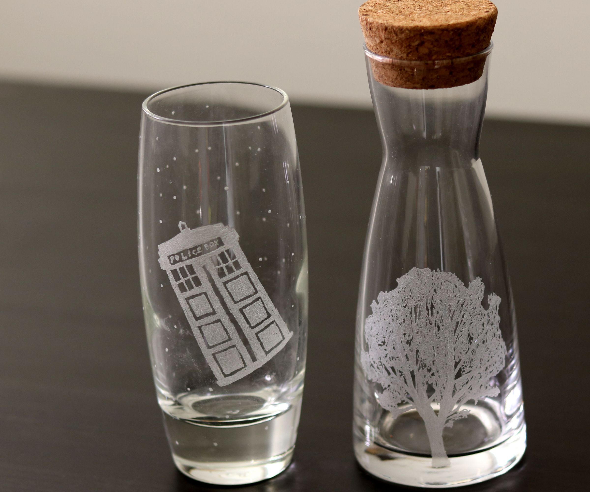 Engraving Glass With a Dremel