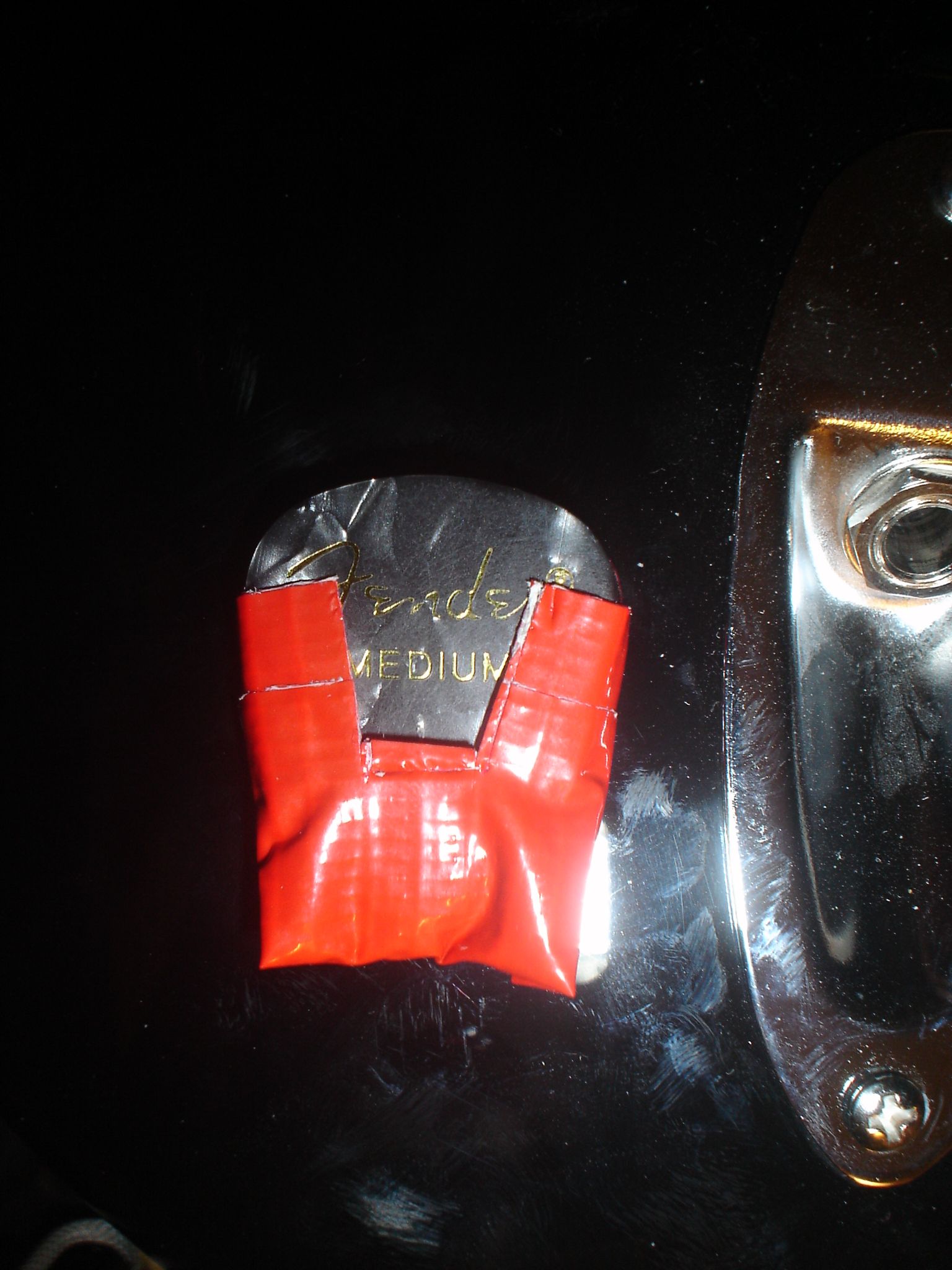 Stickon Duct Tape Guitar Pick Holder 9 Steps Instructables