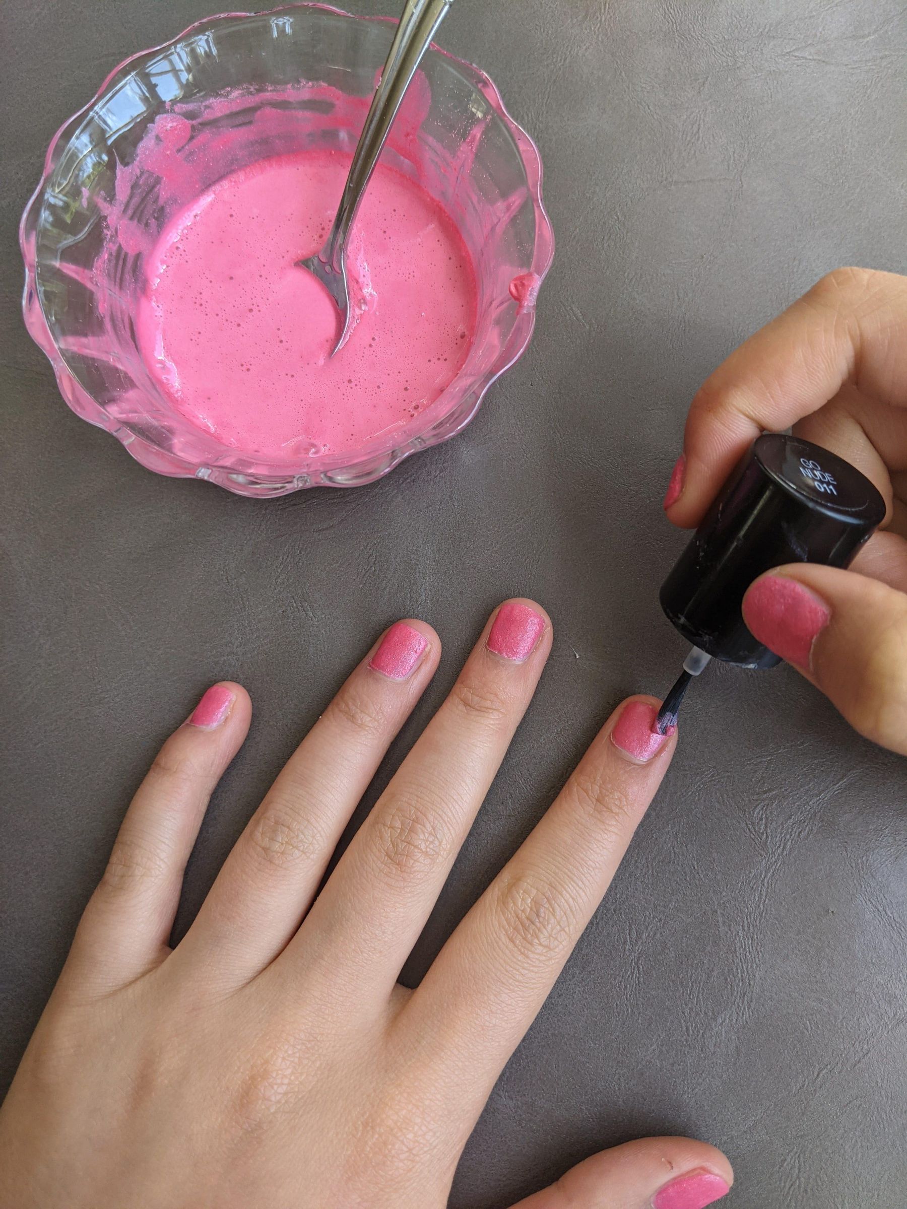 2 Ingredient NonToxic Nail Polish 4 Steps (with Pictures