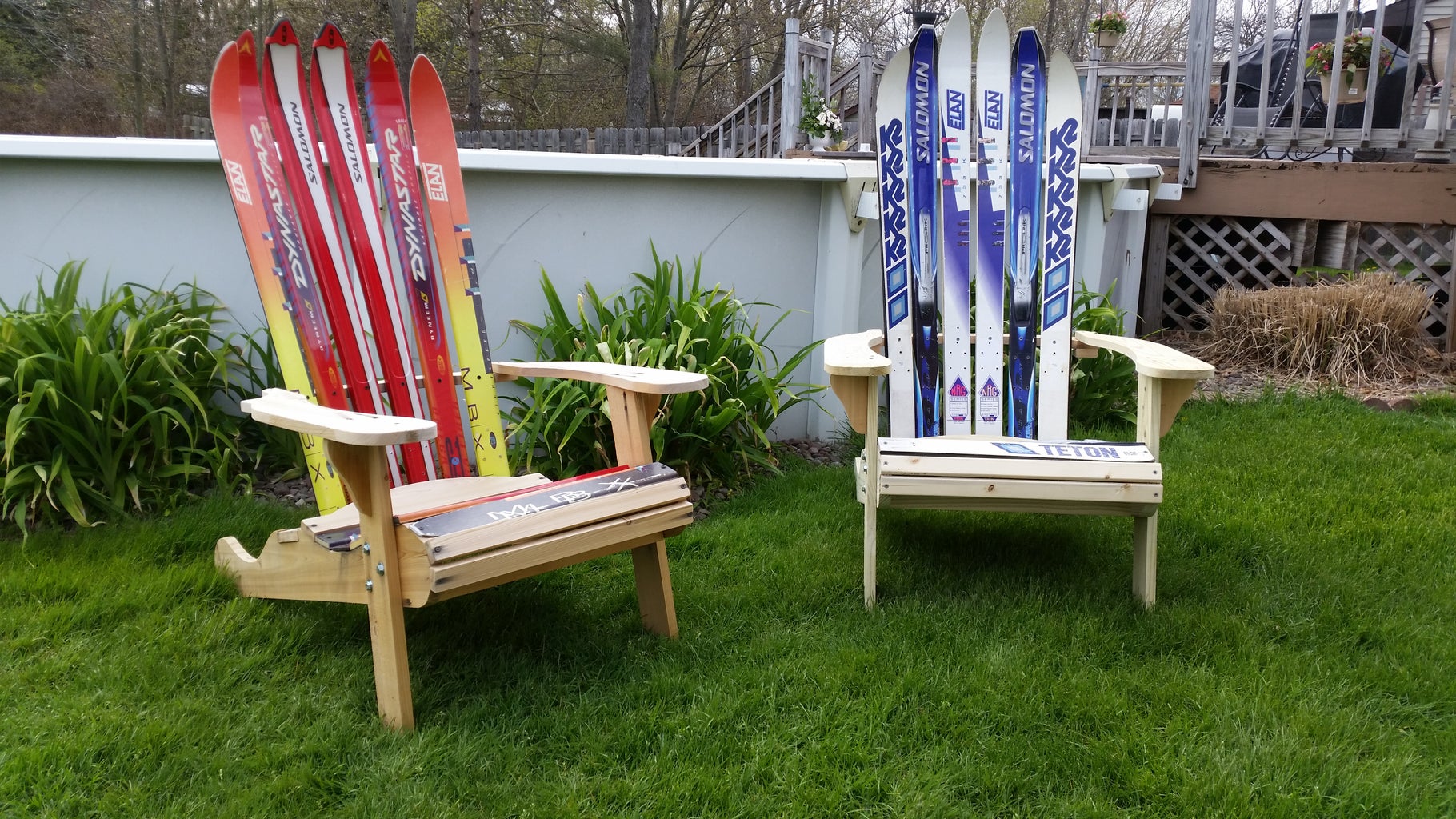 Adirondack Ski Chair 7 Steps With Pictures Instructables Adirondack Ski Chair 7 Steps With, Ski Adirondack Chair Kitchen