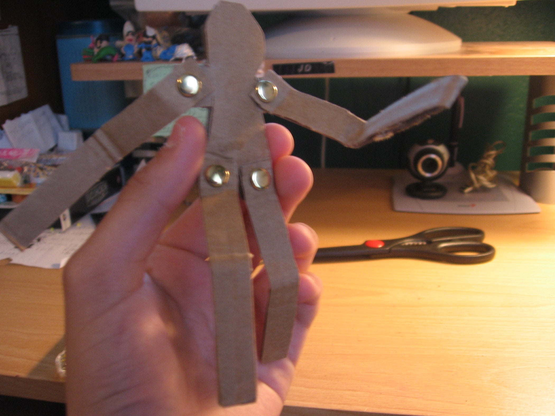 how-to-make-a-cardboard-action-figure-4-steps-instructables