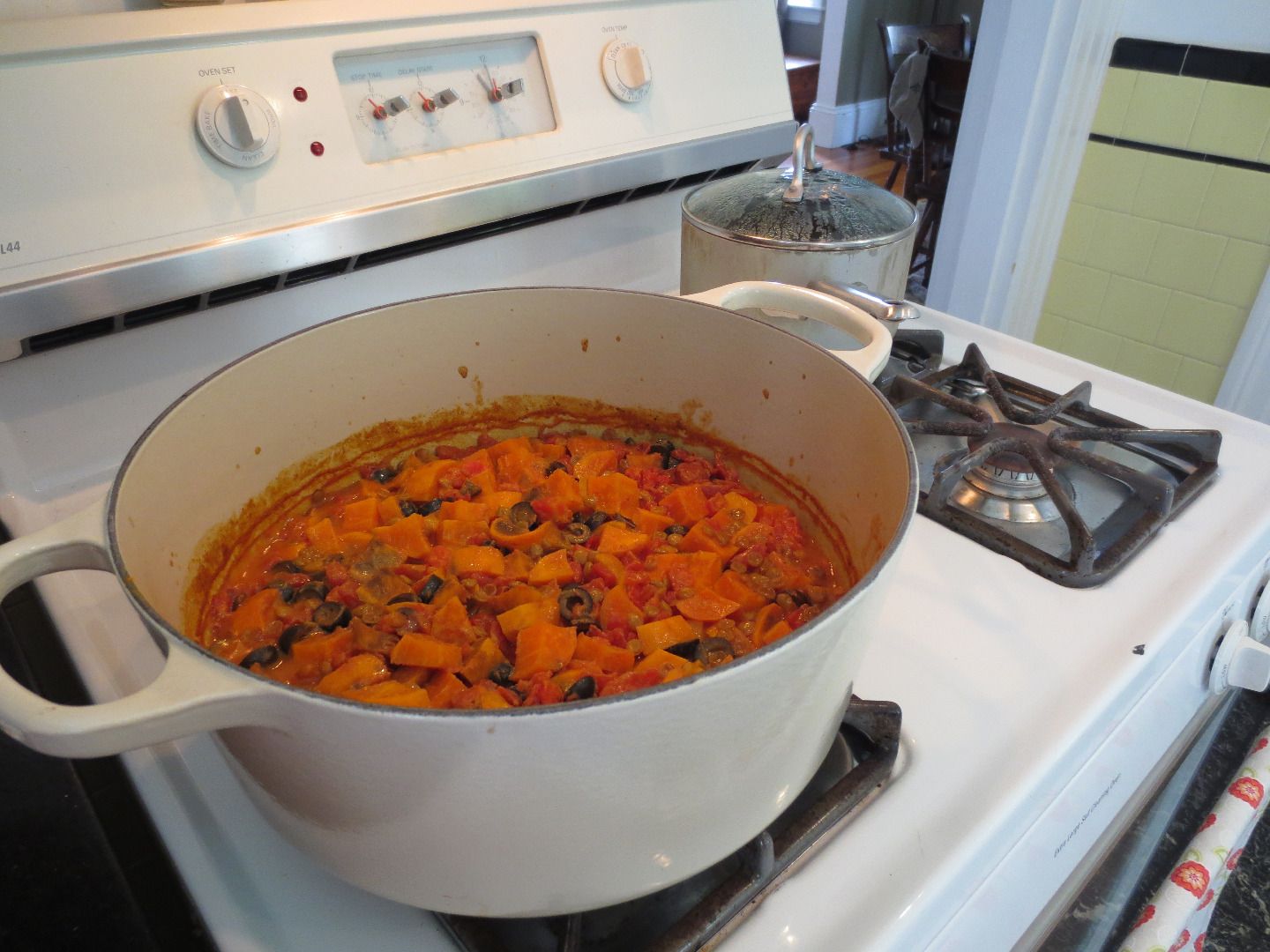 Vegan Dutch Oven Sweet Potato and Lentil Curry 7 Steps (with Pictures