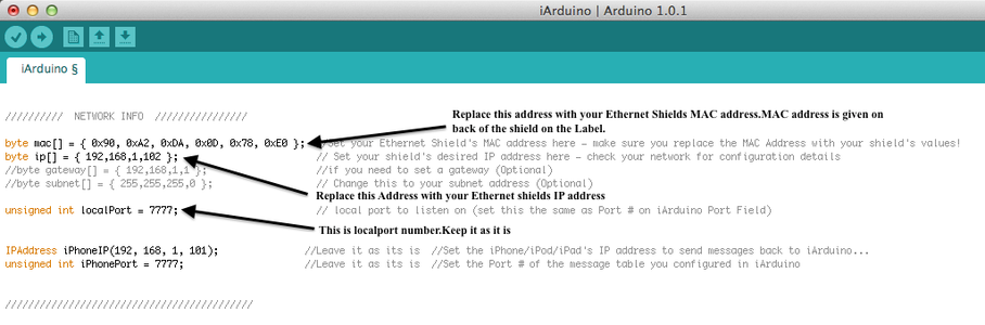 Control Arduino Board Wirelessly With IPhone, IPad or IPod Using ...