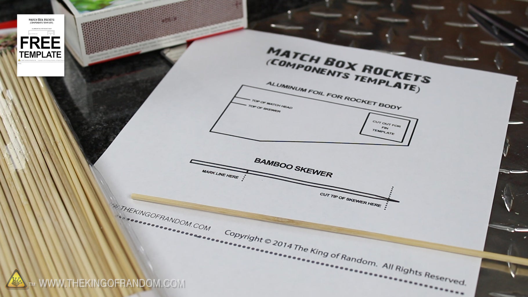 How to Make a Matchbox Rocket Launching Kit 13 Steps (with Pictures