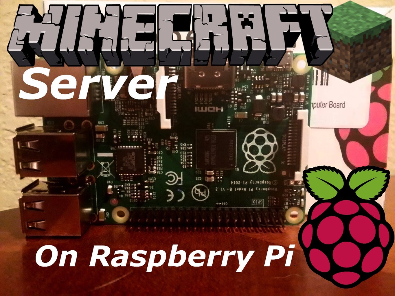 Minecraft Server On Raspberry Pi 1 8 9 6 Steps With Pictures Instructables Minecraft Server On Raspberry Pi 1 8 9 6 Steps With Pictures Instructables