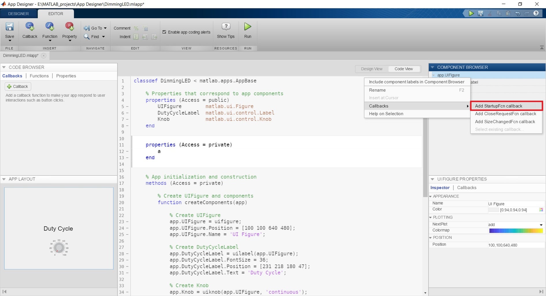 Using MATLAB App Designer With Arduino : 5 Steps - Instructables